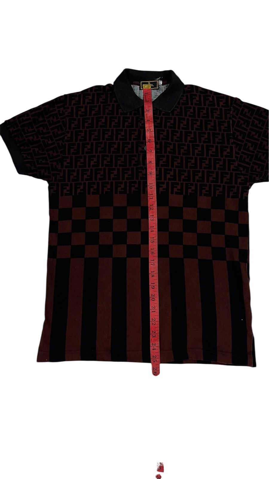 Fendi FENDI MONOGRAM POLOS SHIRT x DESIGNER x RARE Size US S / EU 44-46 / 1 - 4 Thumbnail