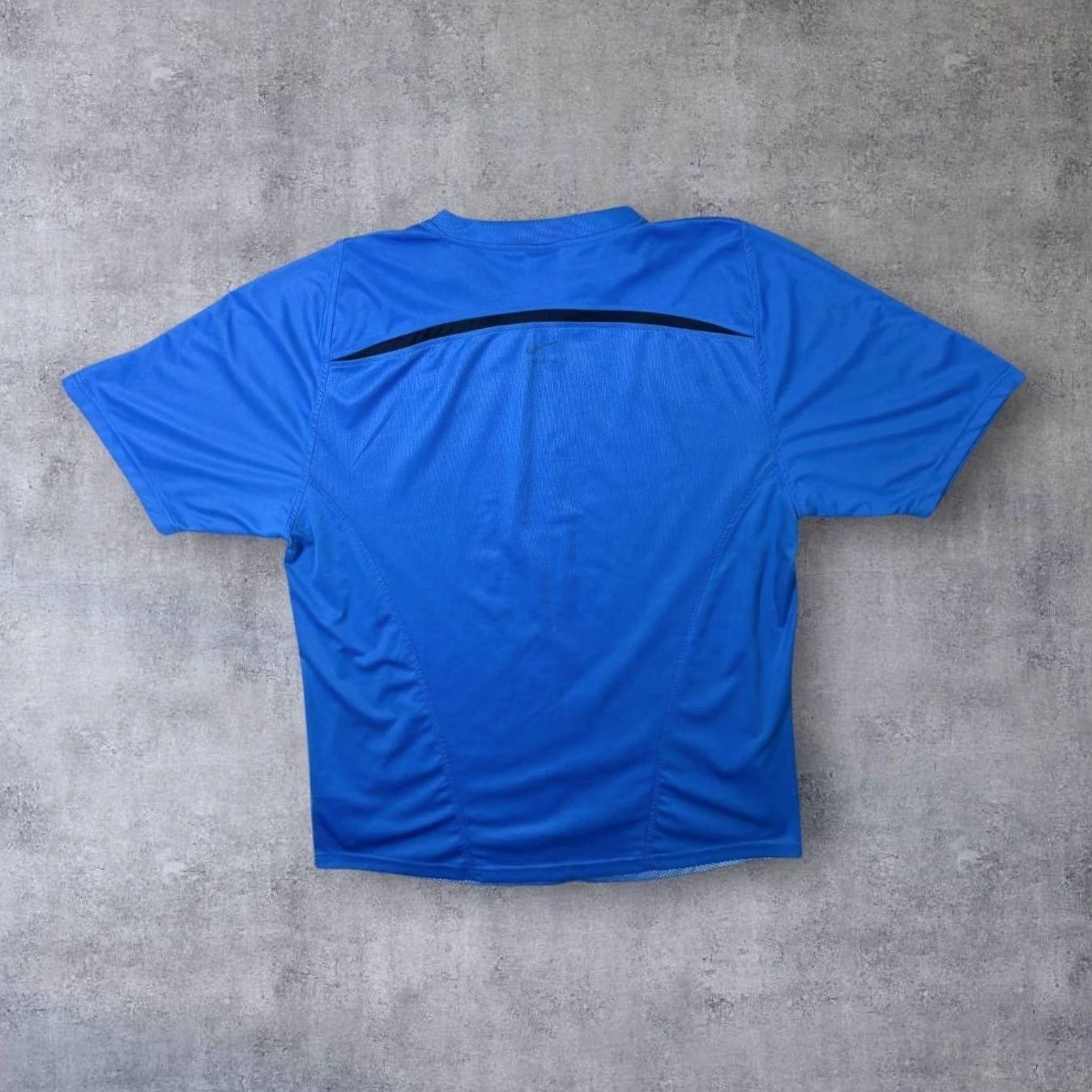 Nike Nike Tiempo Fit Dry Blue White Gradient Sports T-Shirt XL Mens Regular Size US XL / EU 56 / 4 - 2 Thumbnail