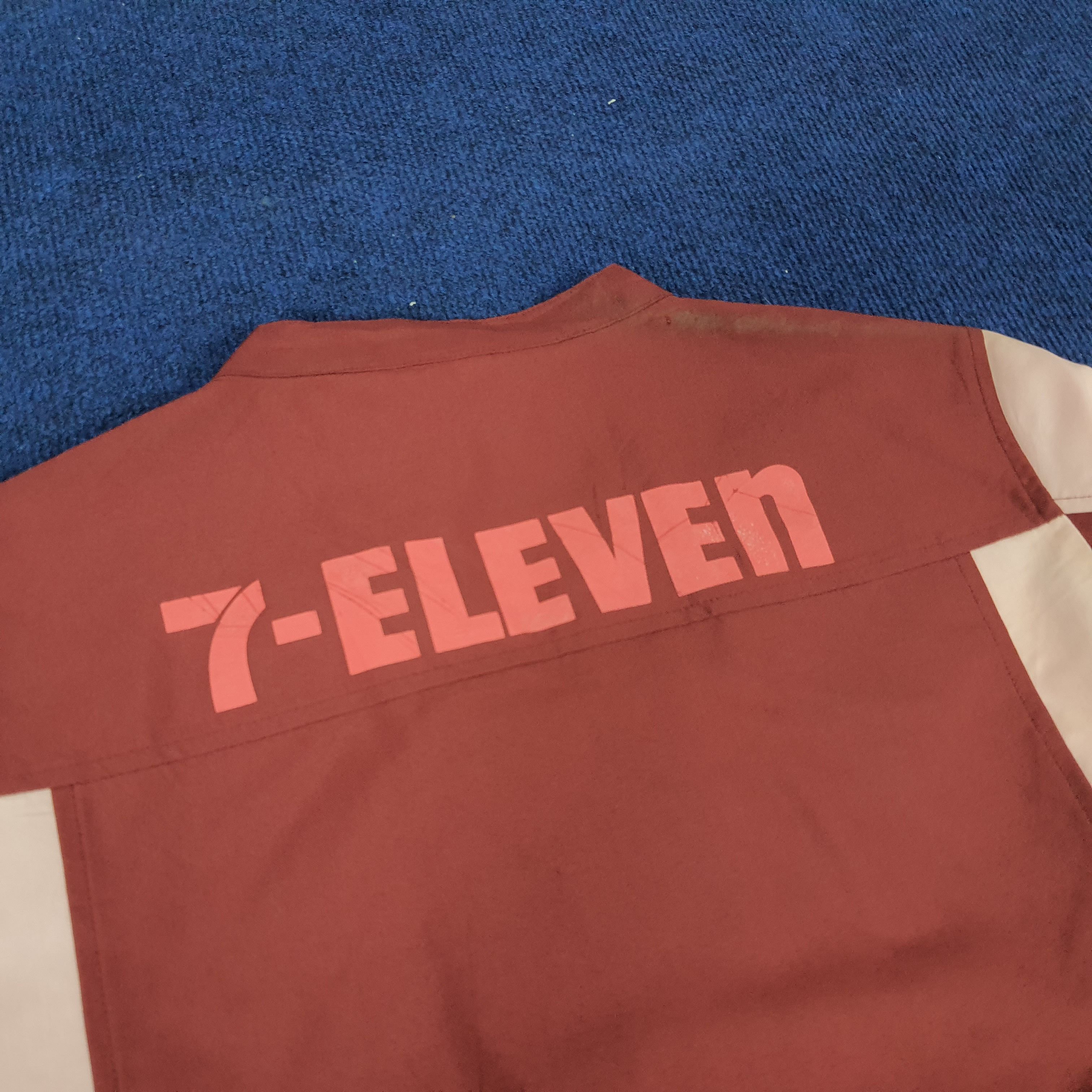 Japanese Brand × Vintage Vintage 7 Eleven Japanese Uniform Staff Shirt Size M / US 6-8 / IT 42-44 - 4 Thumbnail