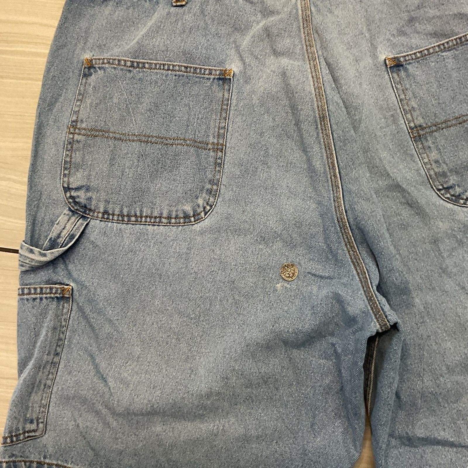 & Other Stories Stanley Light Blue Denim Shorts Size US 40 / EU 56 - 4 Thumbnail