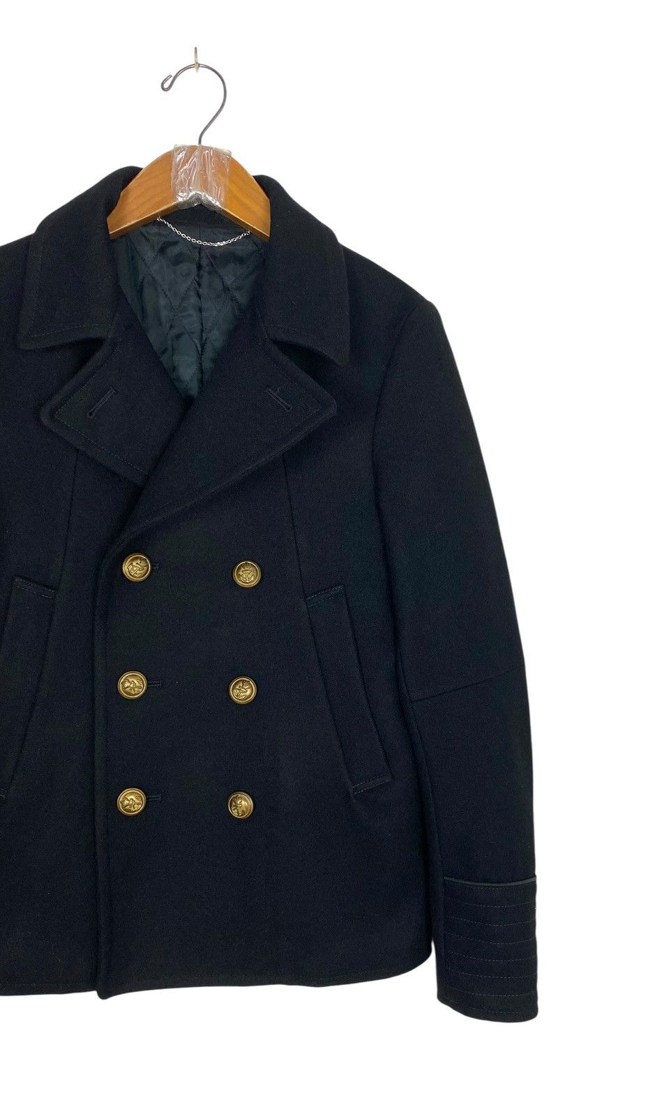 5351 POUR LES HOMMES Rare‼️ 5321 Pour Les Hommes Wool Pea Coat Size US XS / EU 42 / 0 - 3 Thumbnail