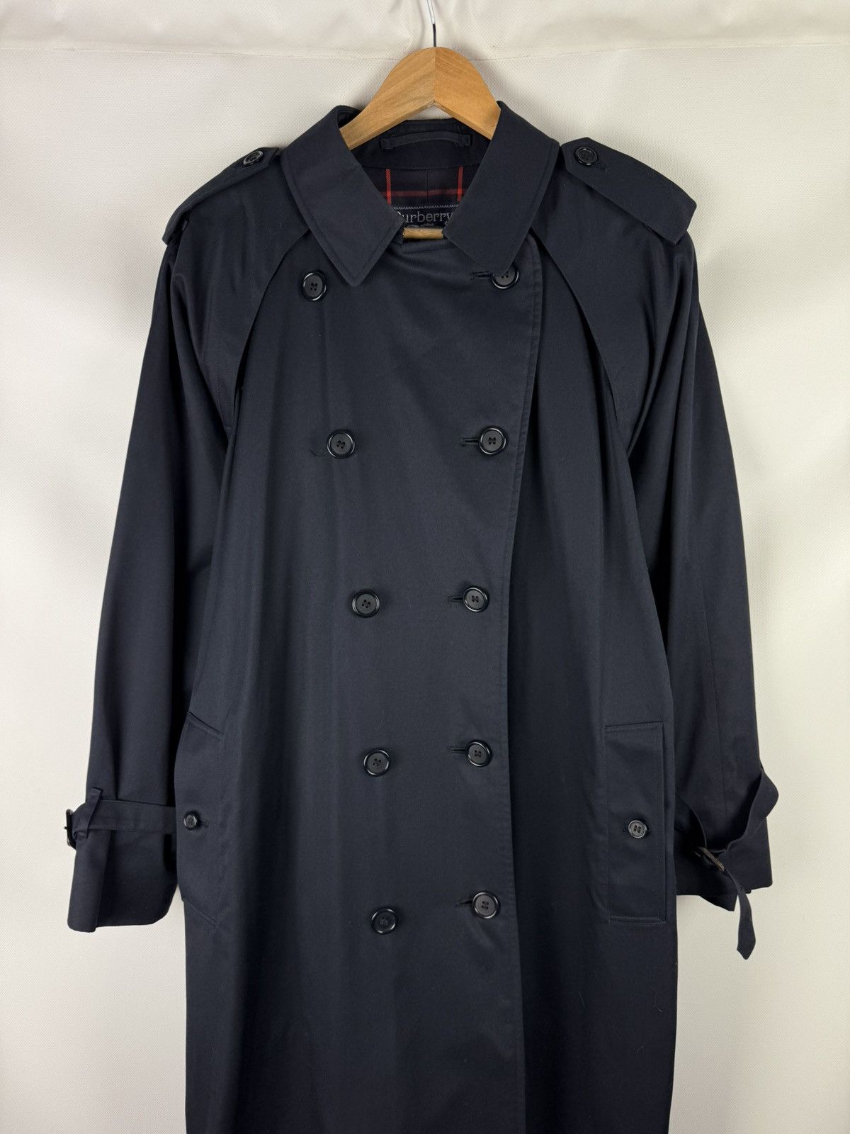 Burberry Burberrys Vintage Belted Double Breasted Trench Coat Jacket Size XXL / US 16-18 / IT 52-54 - 2 Thumbnail