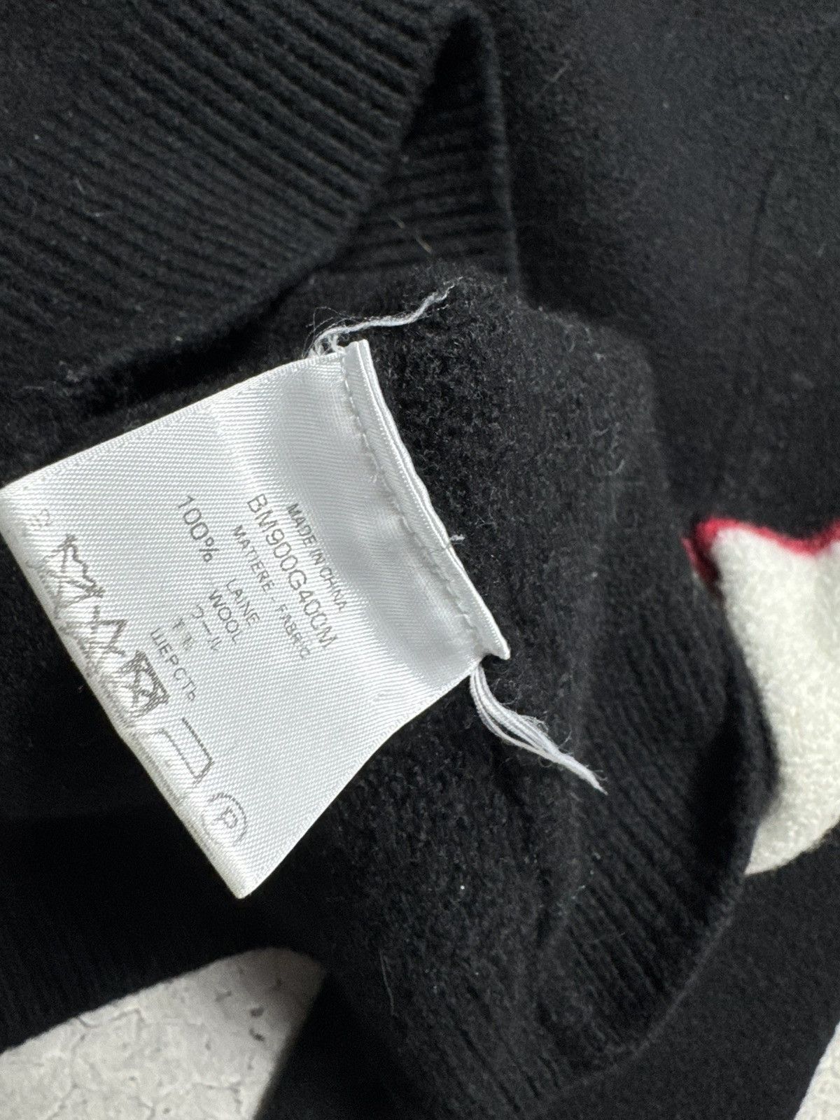 Givenchy Givenchy Paris Wool Sweater Black Big Logo Size US XS / EU 42 / 0 - 8 Thumbnail