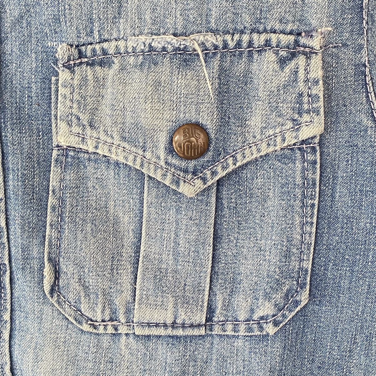 Big John × Vintage Vintage Big John denim chore coat Size US M / EU 48-50 / 2 - 7 Thumbnail