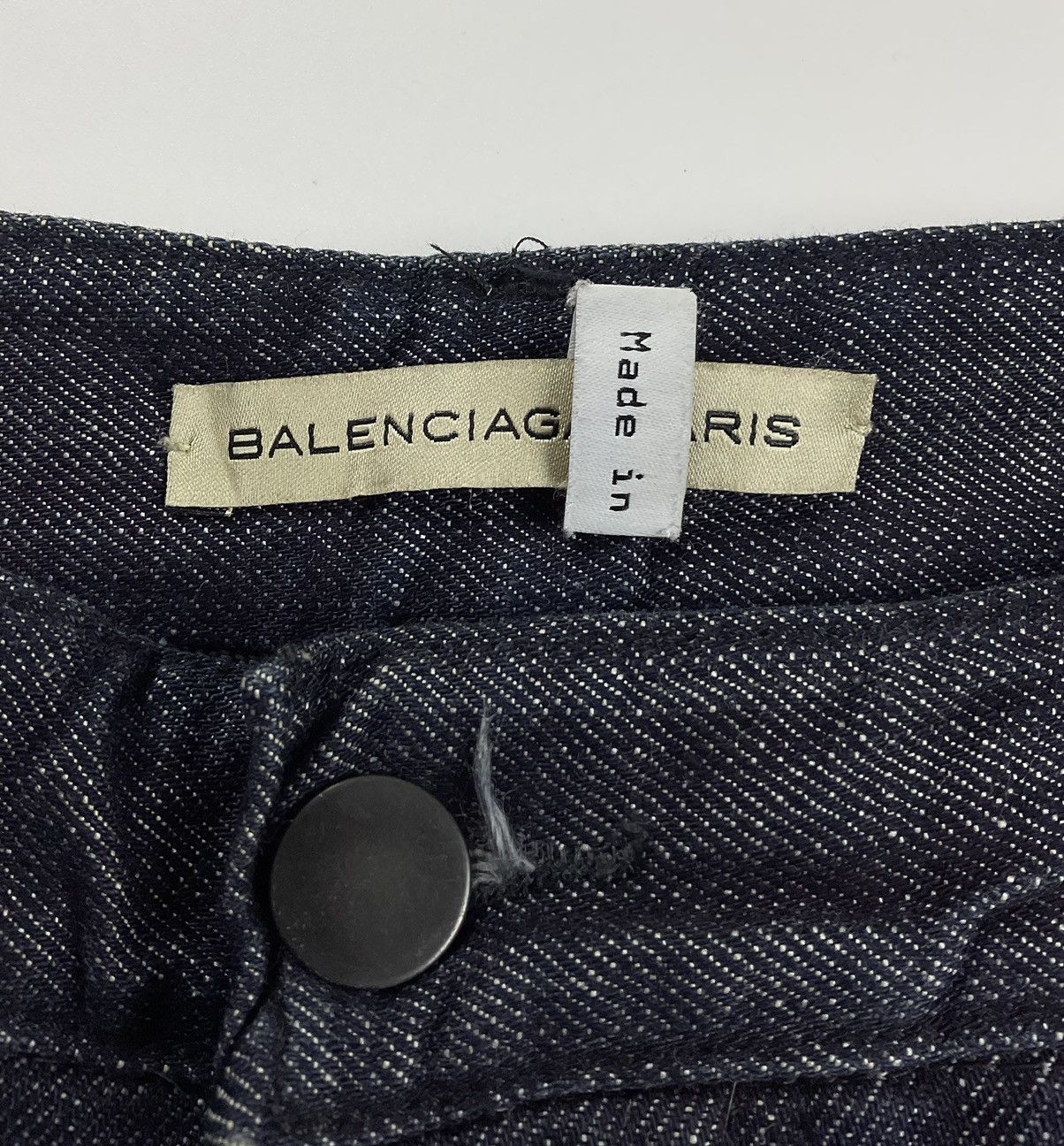 Balenciaga Balenciaga x Nicolas Ghesquiere 2005 Wide Denim Size US 34 / EU 50 - 8 Thumbnail
