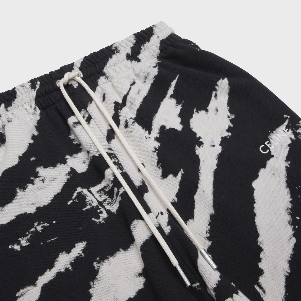 Celine o1bcso1str0124 2Z259129T.38AW Sweatpant in Black/Chalk Size US 38 / EU 54 - 3 Thumbnail