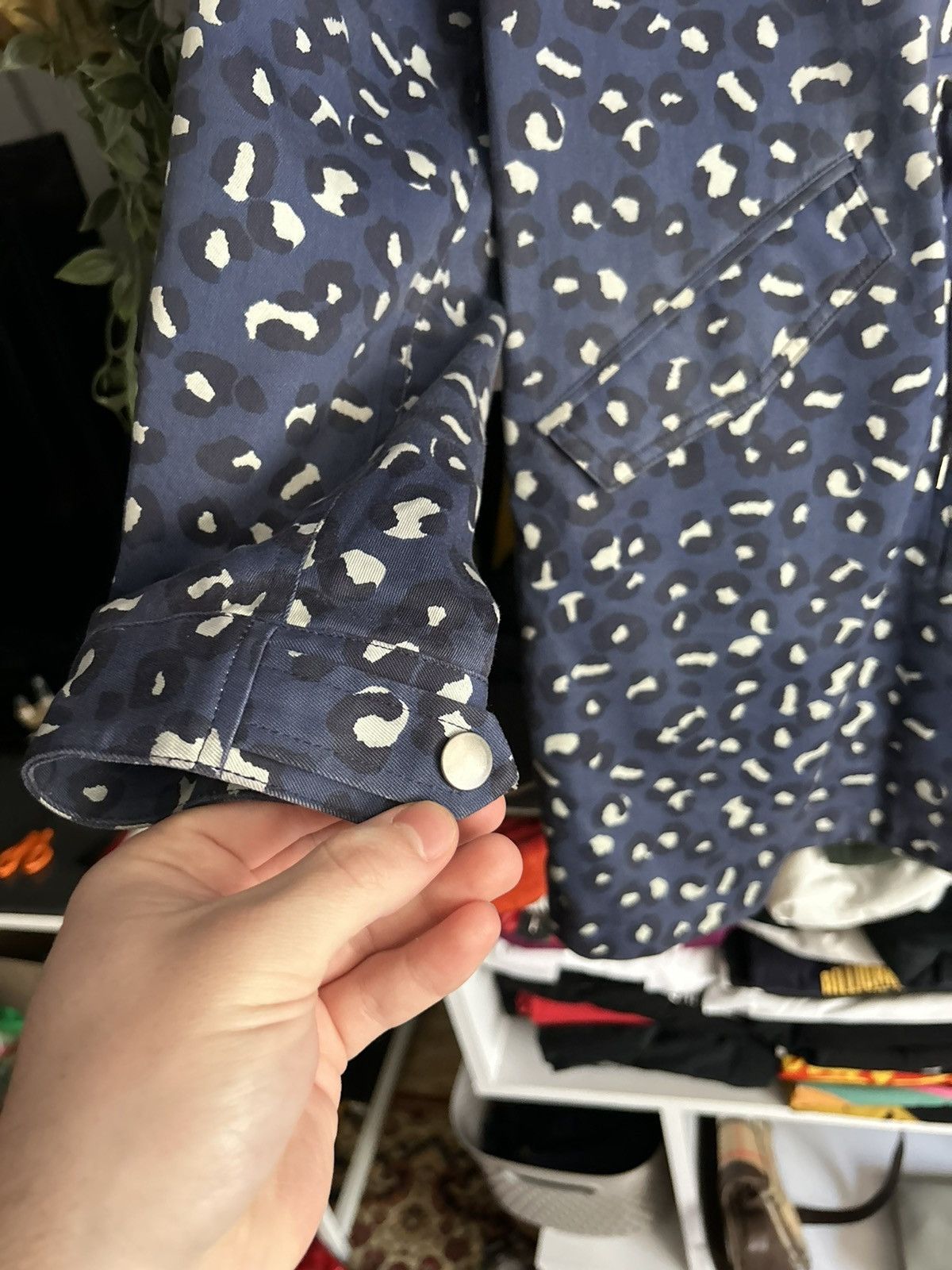 A.P.C. Apc blue camo jacket Size US S / EU 44-46 / 1 - 4 Thumbnail
