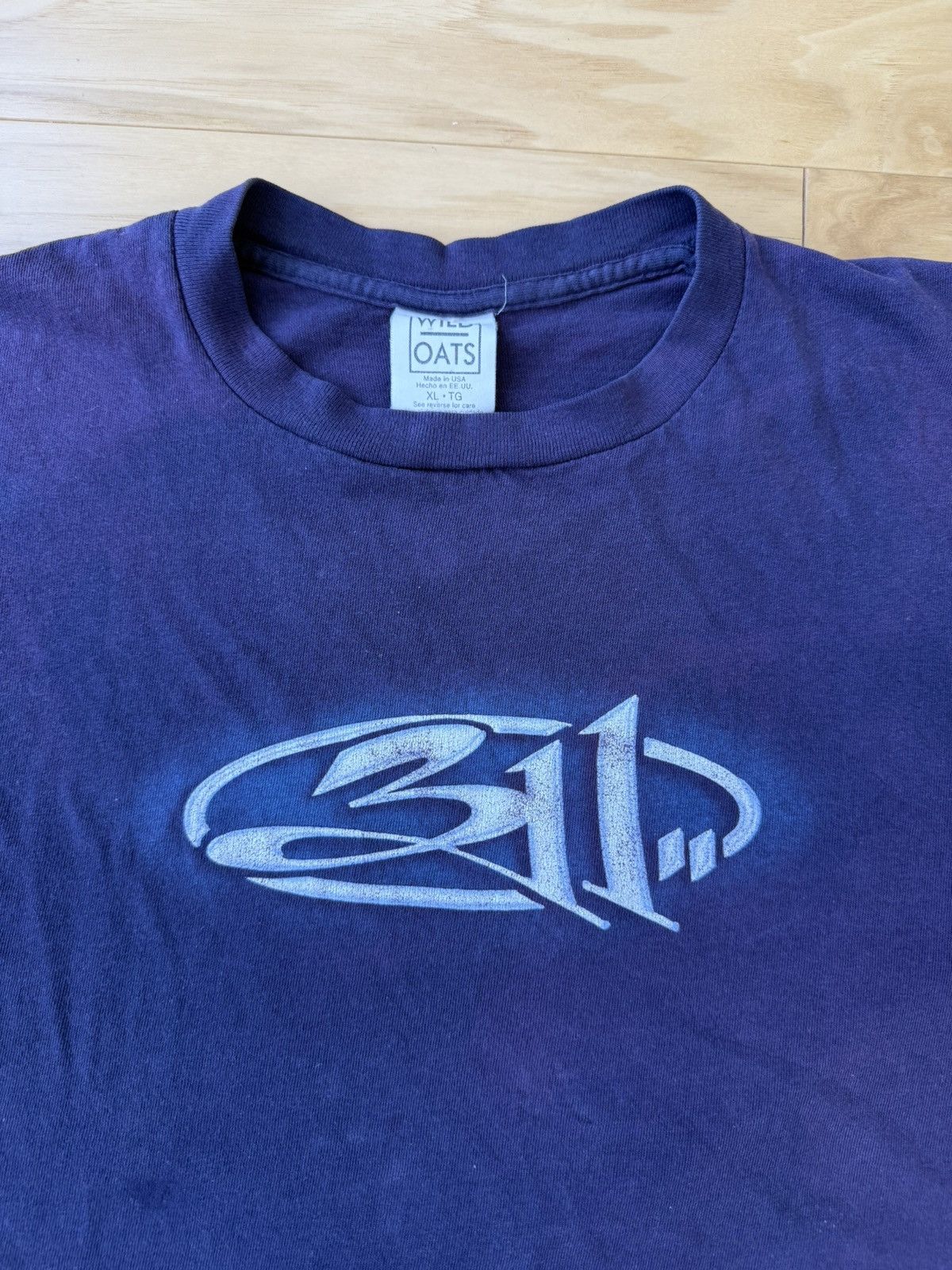 Vintage 311 vintage bleach out tee Size US XL / EU 56 / 4 - 2 Thumbnail