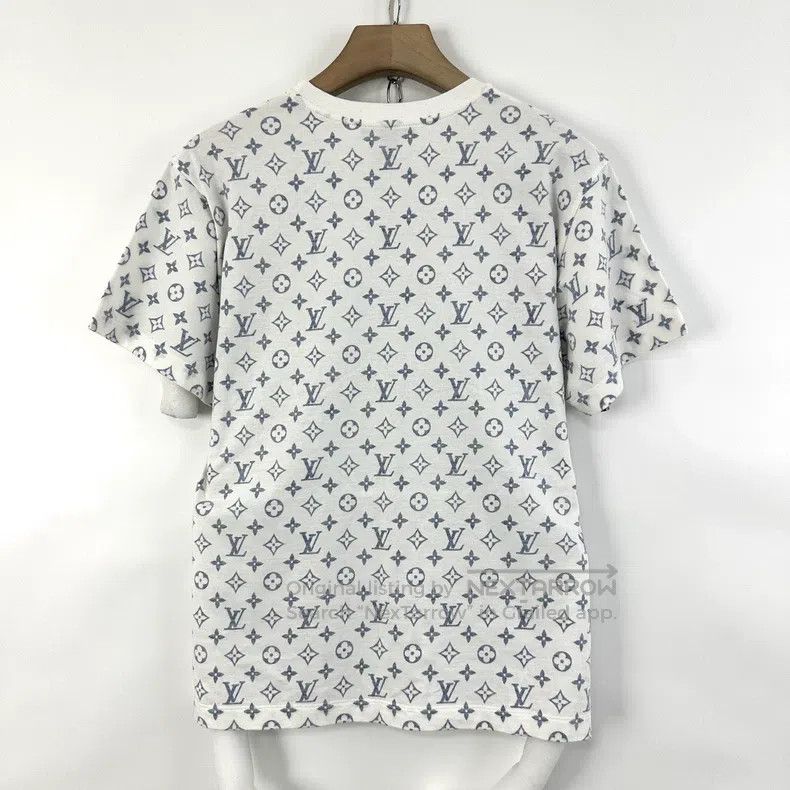 Louis Vuitton Louis Vuitton Classic old flower full printed logo chain T Size US M / EU 48-50 / 2 - 2 Thumbnail