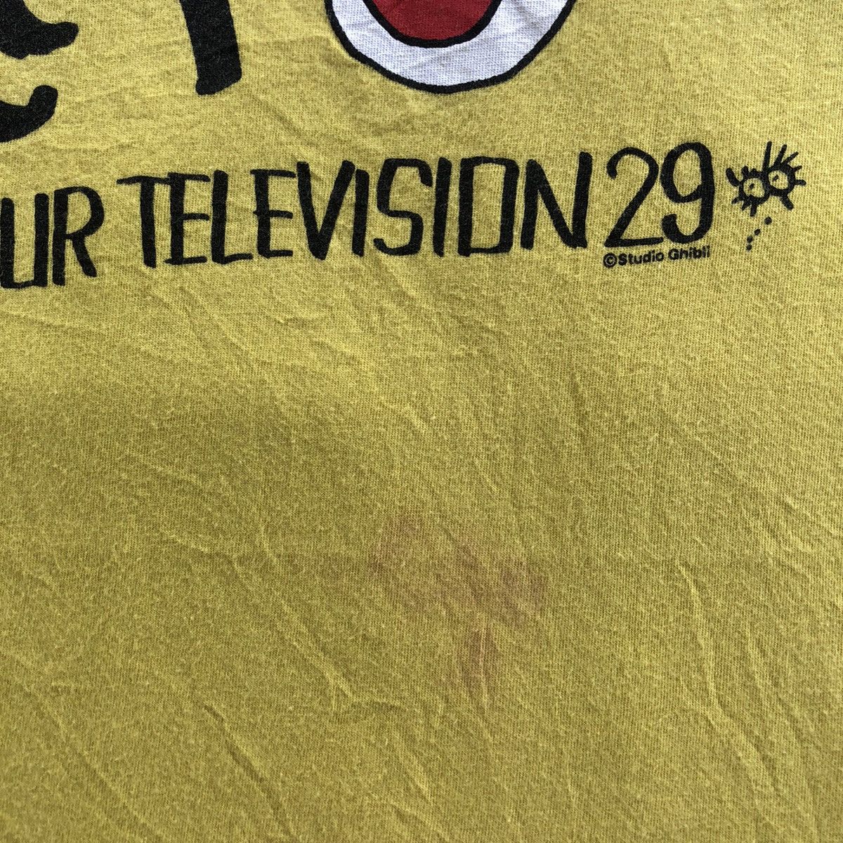 Anime × Japanese Brand × Vintage Vtg 24 Hour Television 29 x Studio Ghibli Anime Tshirt Size US M / EU 48-50 / 2 - 5 Thumbnail