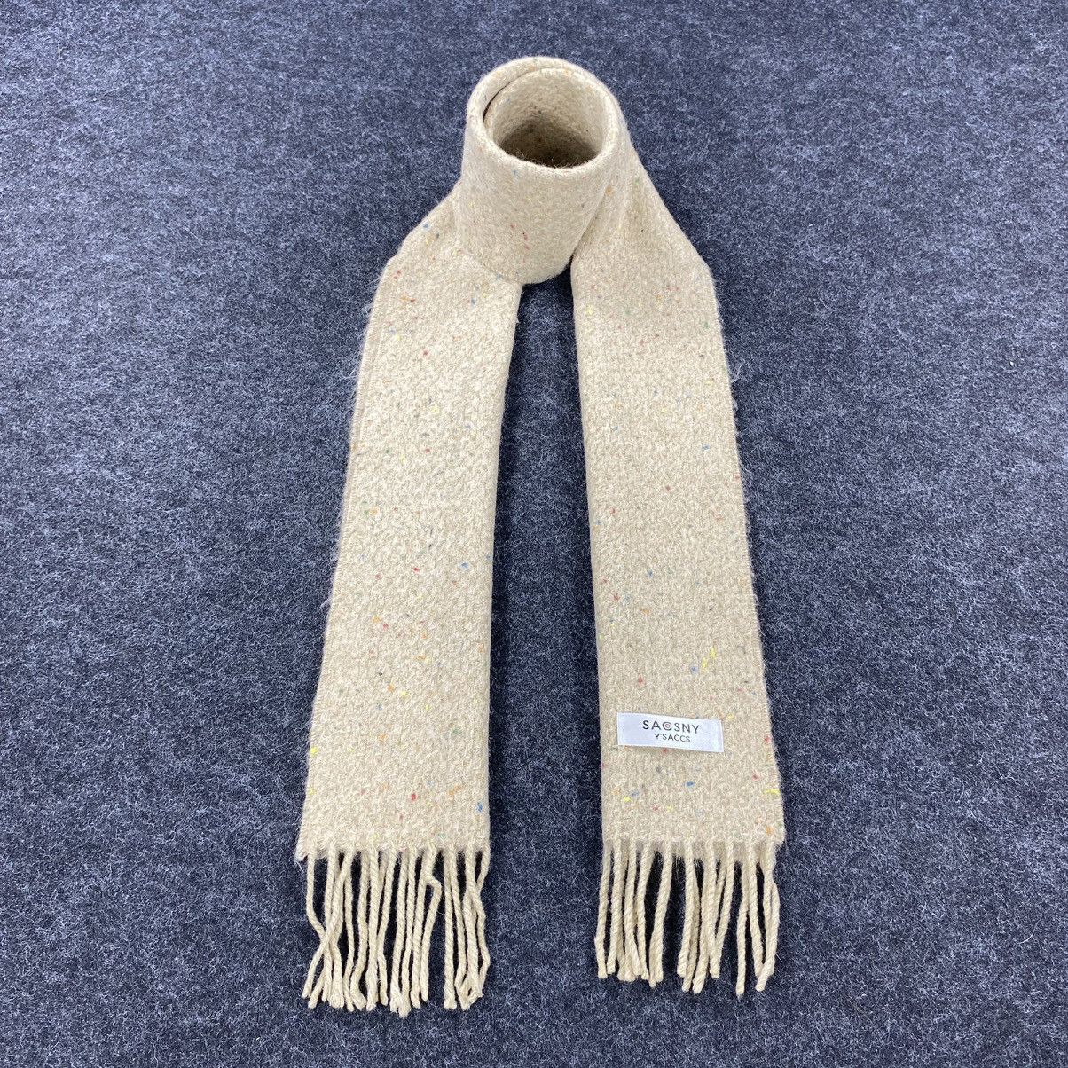 Vintage × Yohji Yamamoto Yohji Yamamoto / SACSNY Scarf # Muffler # Neckwear # D252 Size ONE SIZE - 1 Thumbnail
