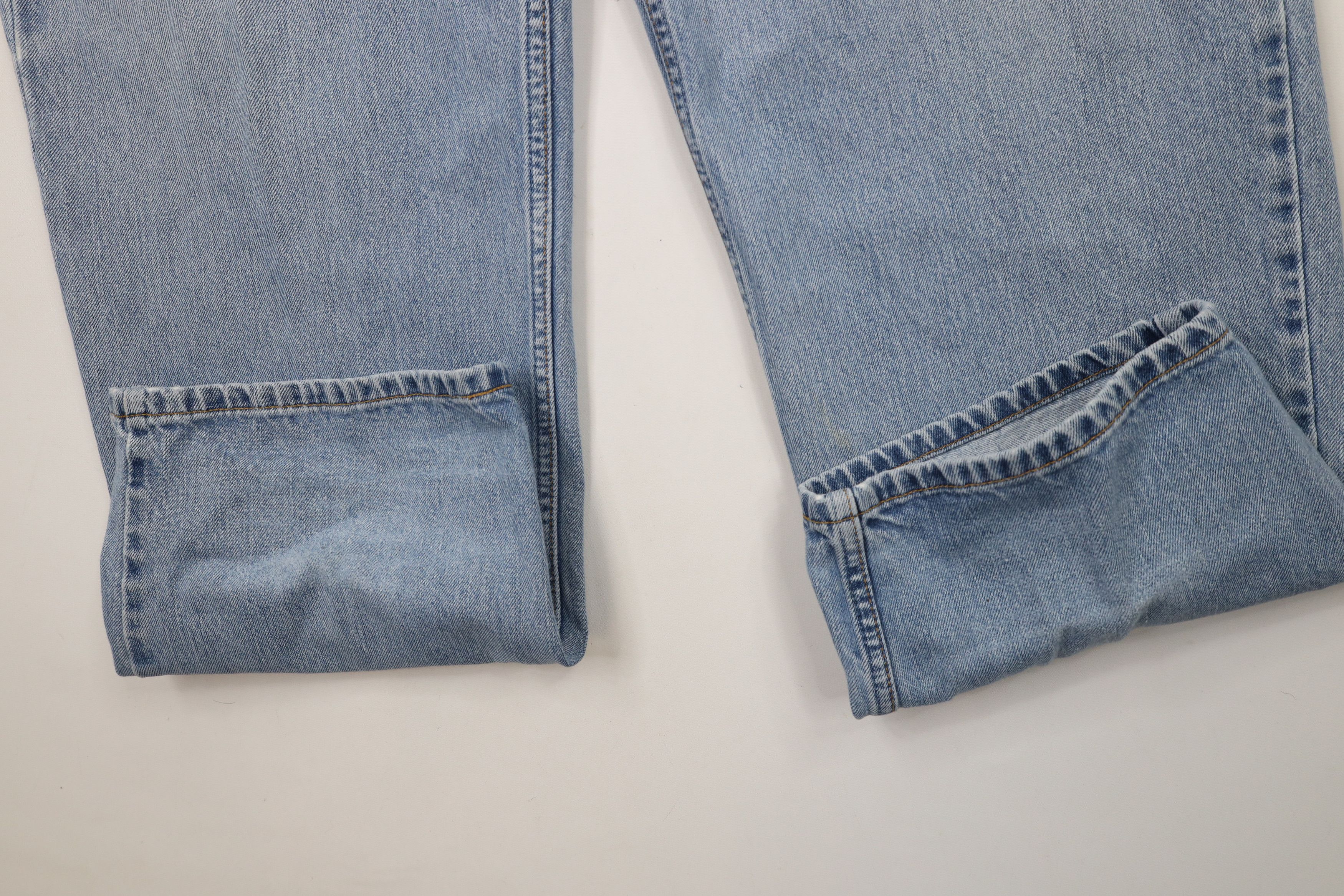 Levi's × Vintage Vintage Y2K Levis 550 Relaxed Fit Tapered Leg Denim Jeans Size US 42 / EU 58 - 6 Thumbnail