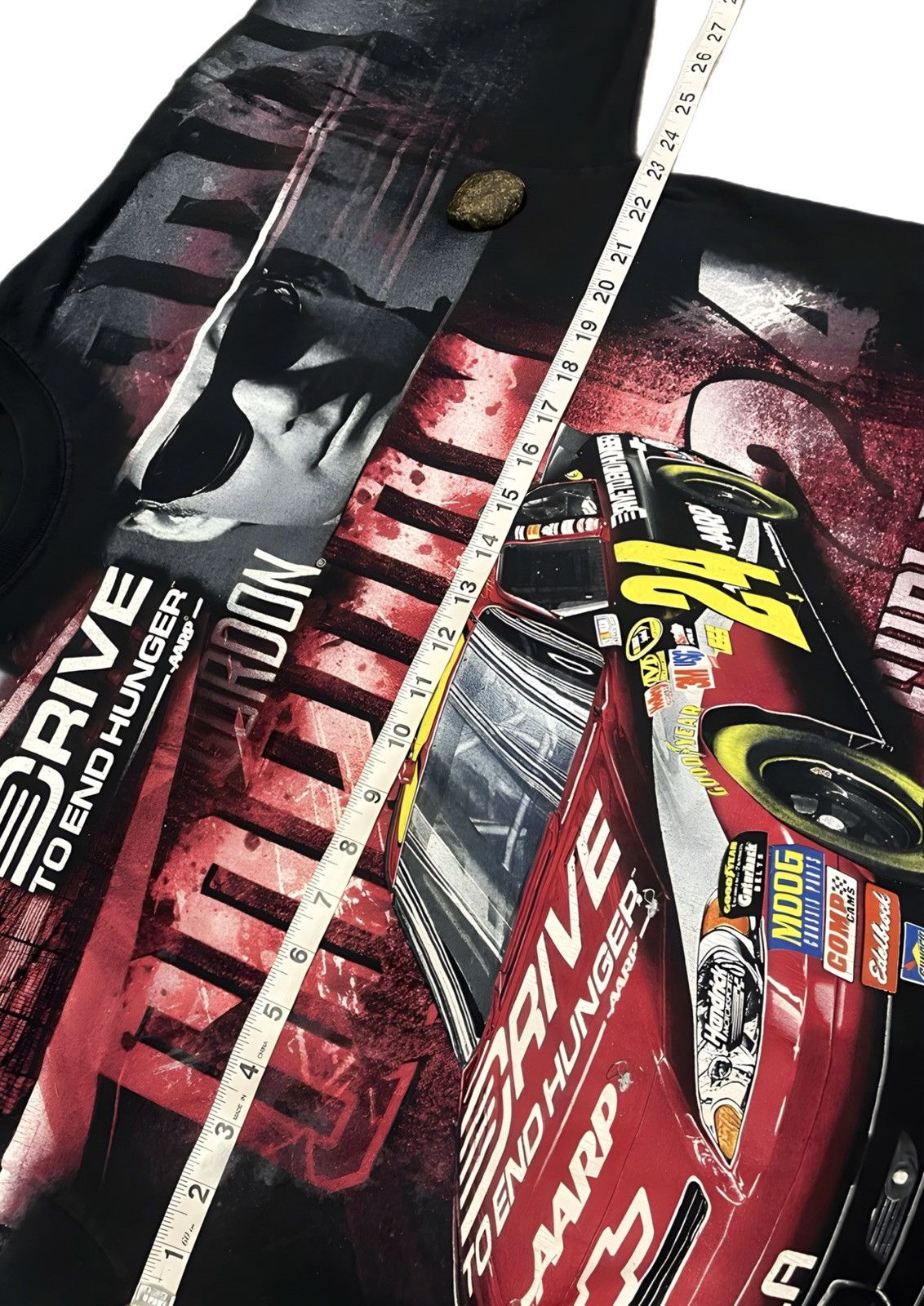 NASCAR Vintage Jeff Gordon NASCAR T-Shirt L Drive To End Hunger Size US L / EU 52-54 / 3 - 3 Thumbnail