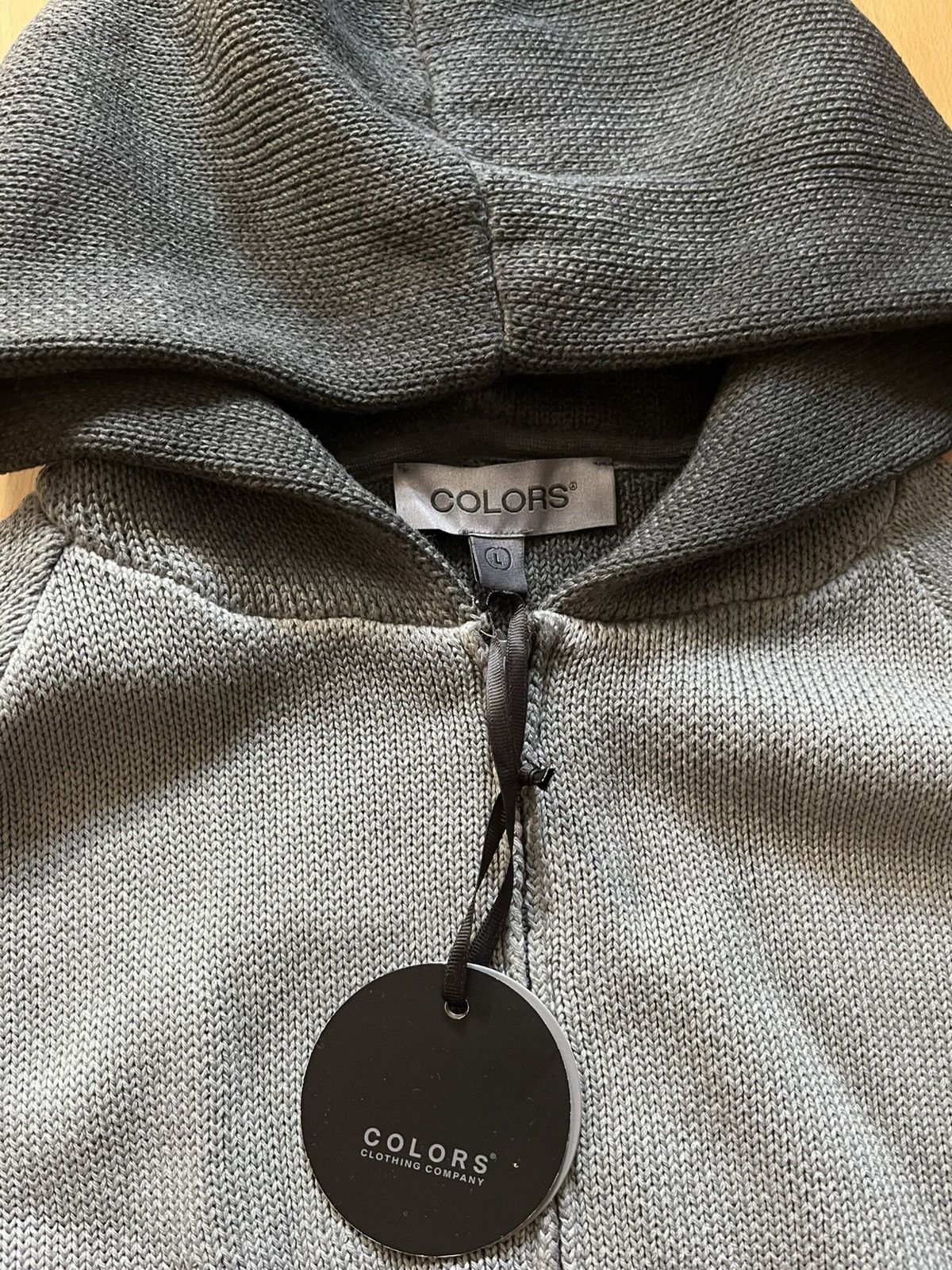 Colours Heavy cotton knit jacket with fading/gradient effect size L Size US L / EU 52-54 / 3 - 3 Thumbnail