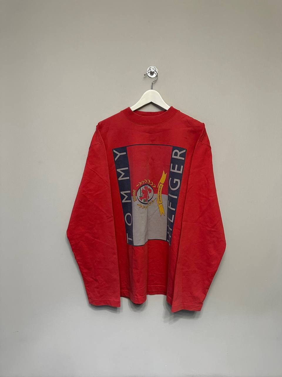 VETEMENTS✖️TOMMY HILFIGER ロンT赤 XS