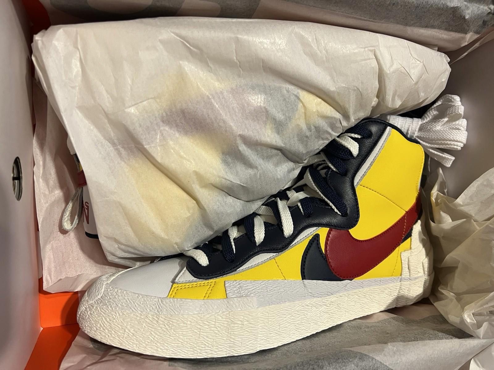 Nike 2019 Nike Blazer Mid Sacai Snow Beach BV0072-700 US10.5 Size US 10.5 / EU 43-44 - 8 Thumbnail