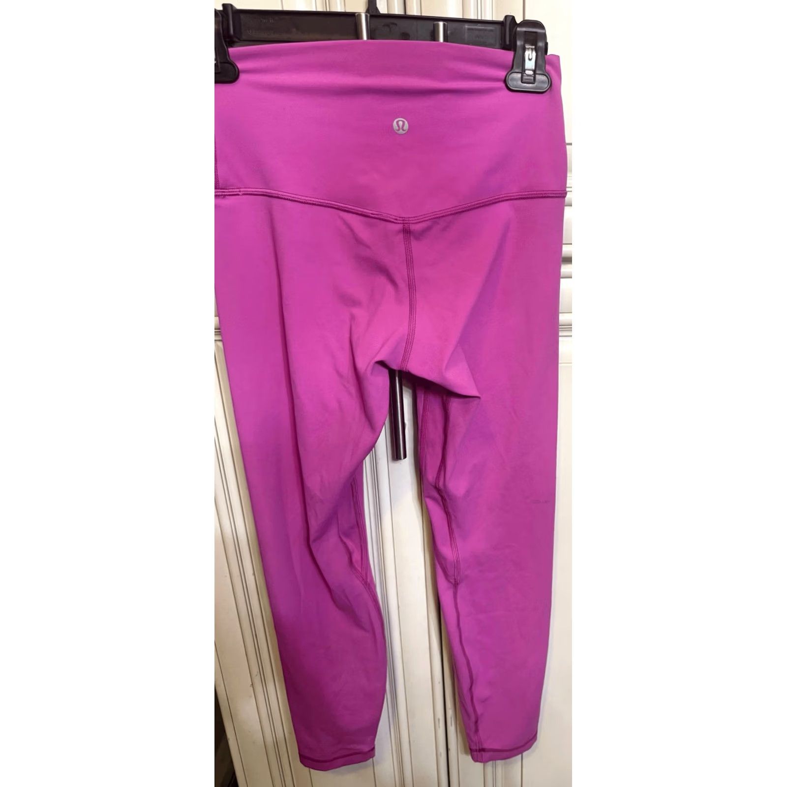 Lululemon Lululemon Women's Leggings Pink Size 6 Athletic Pull On High-Rise Size 28" / US 6 / IT 42 - 6 Thumbnail