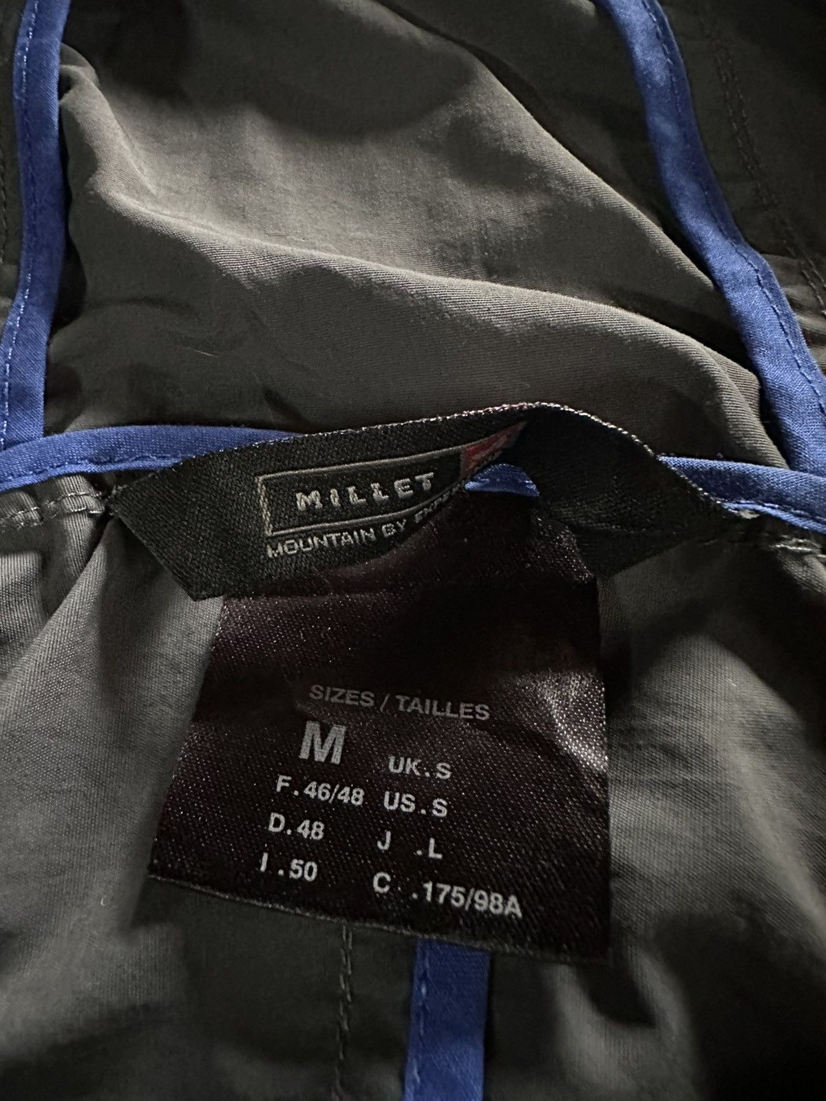 Japanese Brand Millet waterproof windbreaker jacket Size US M / EU 48-50 / 2 - 5 Thumbnail