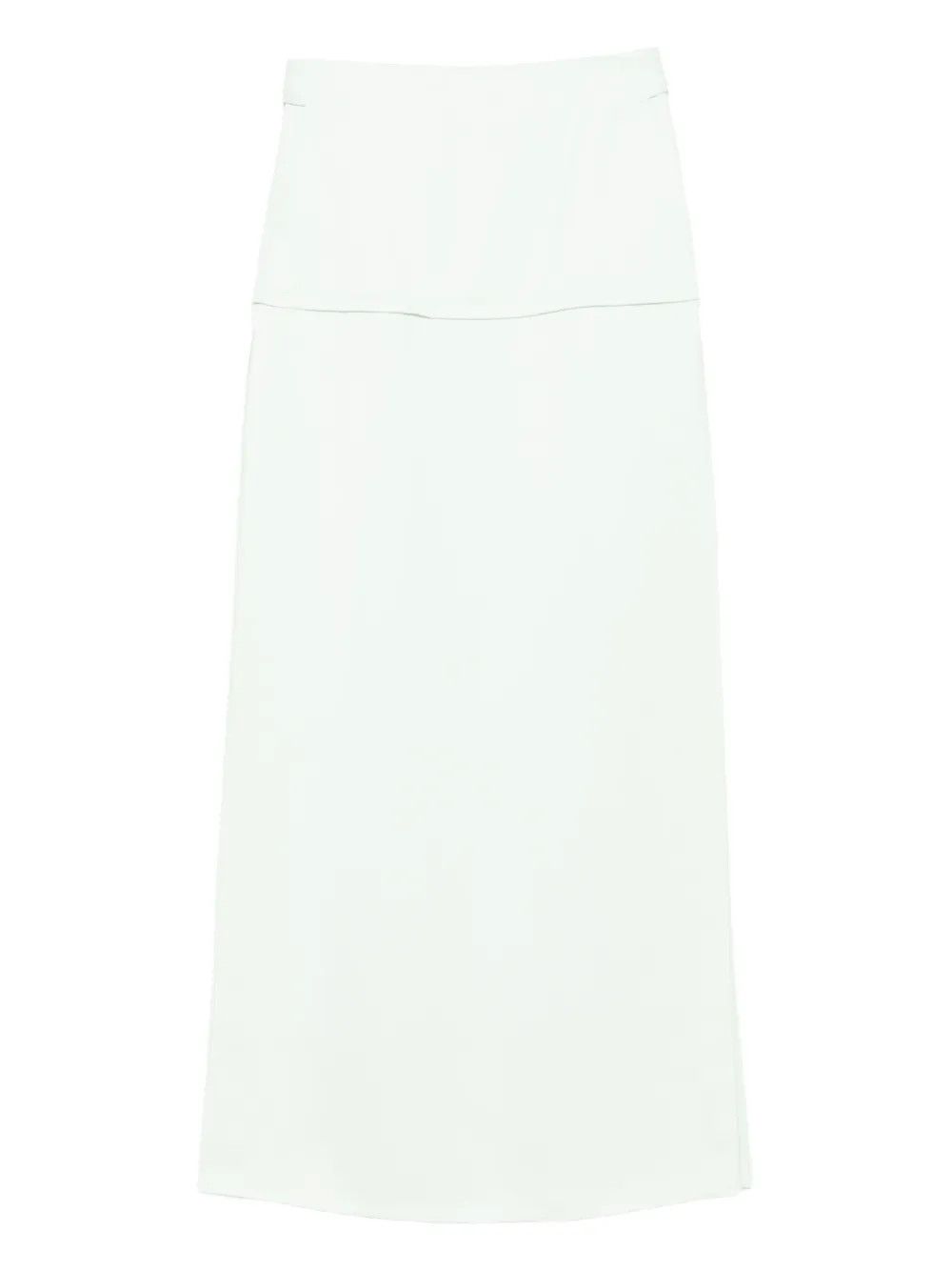 Jil Sander o1loc1c0426 Straight Skirt in Light Green Size 27" / US 4 / IT 40 - 1 Thumbnail