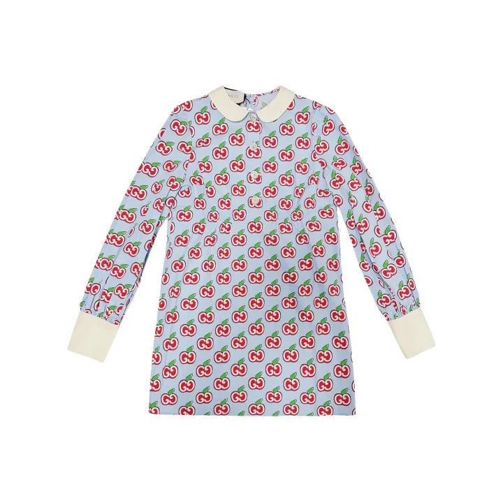 Gucci Gucci SS22 Cartoon Cherry Polo Dress-2507 Size S / US 4 / IT 40 - 6 Thumbnail