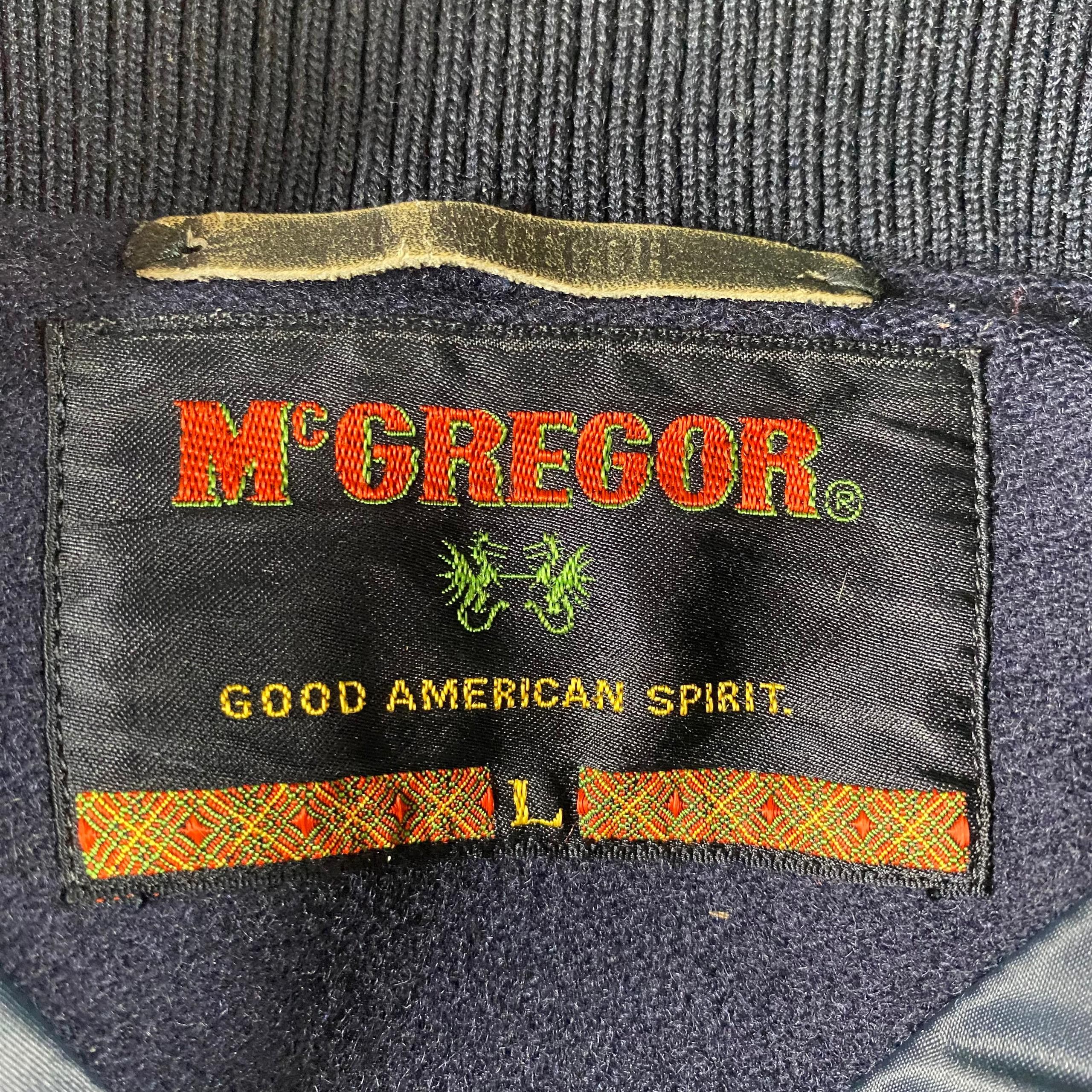 McGregor Vintage 90s Mc Gregor Varsity Jacket Size US L / EU 52-54 / 3 - 9 Thumbnail