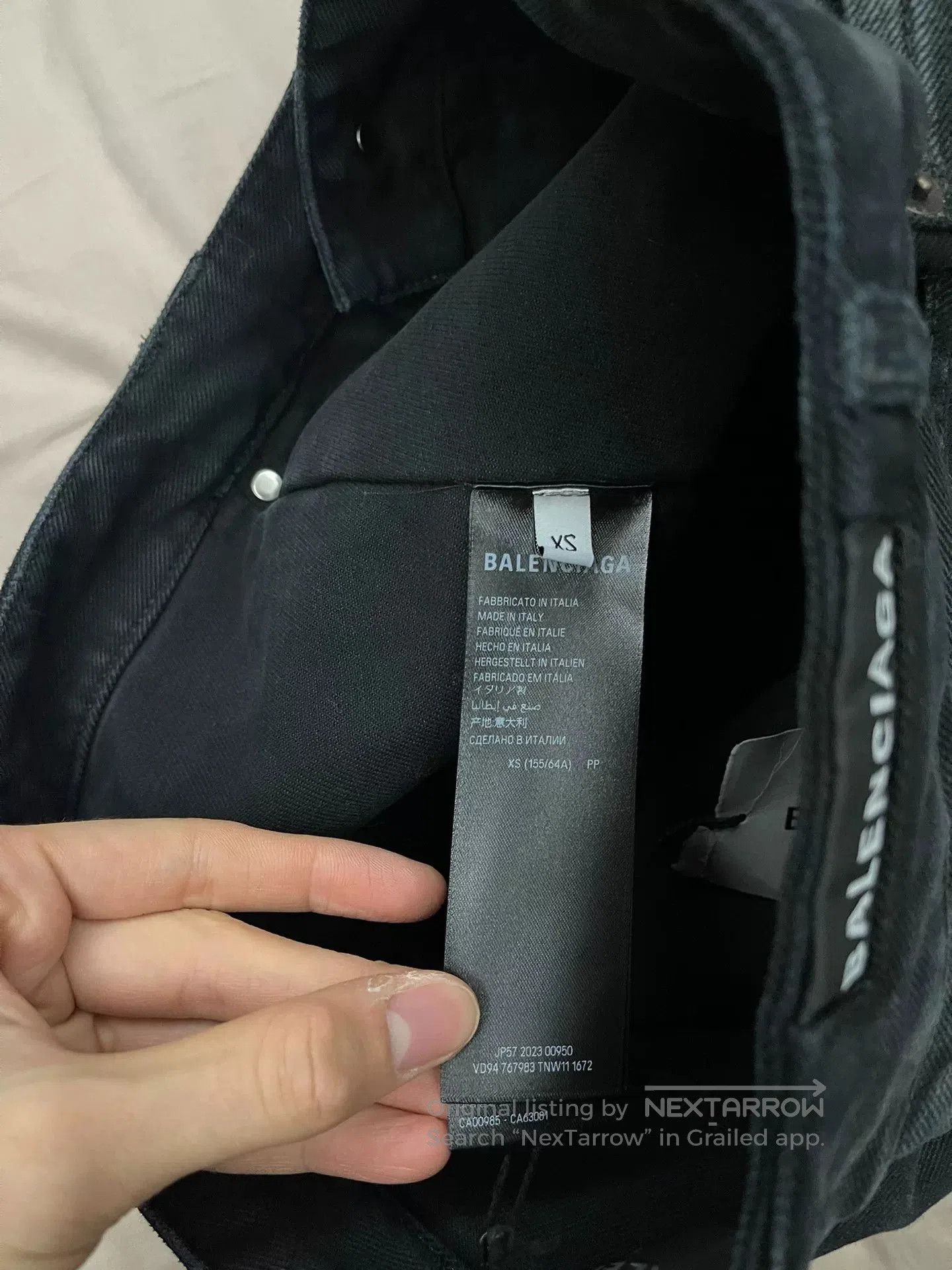 Balenciaga balenciaga baggy black wide. Size US 26 / EU 42 - 7 Thumbnail