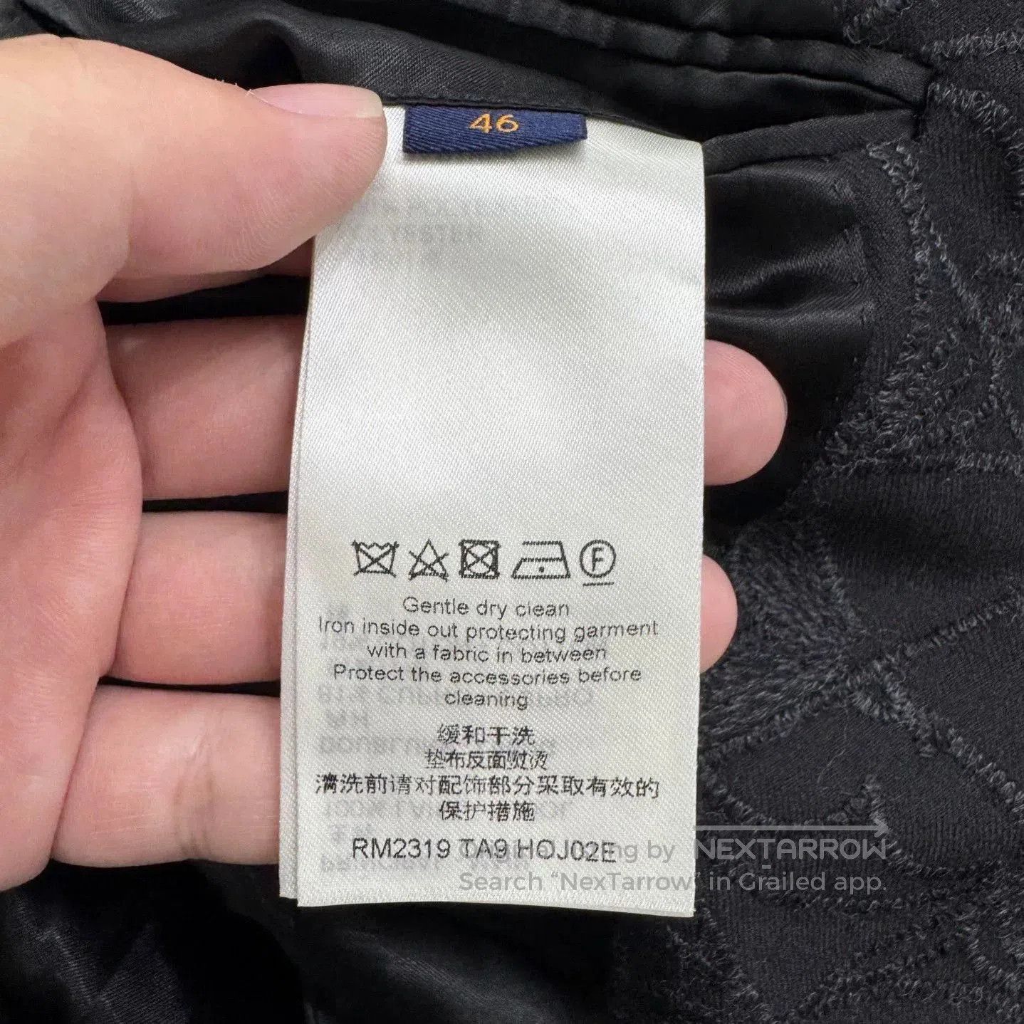 Louis Vuitton louis vuitton embroidered blazer with logo print. Size US M / EU 48-50 / 2 - 4 Thumbnail