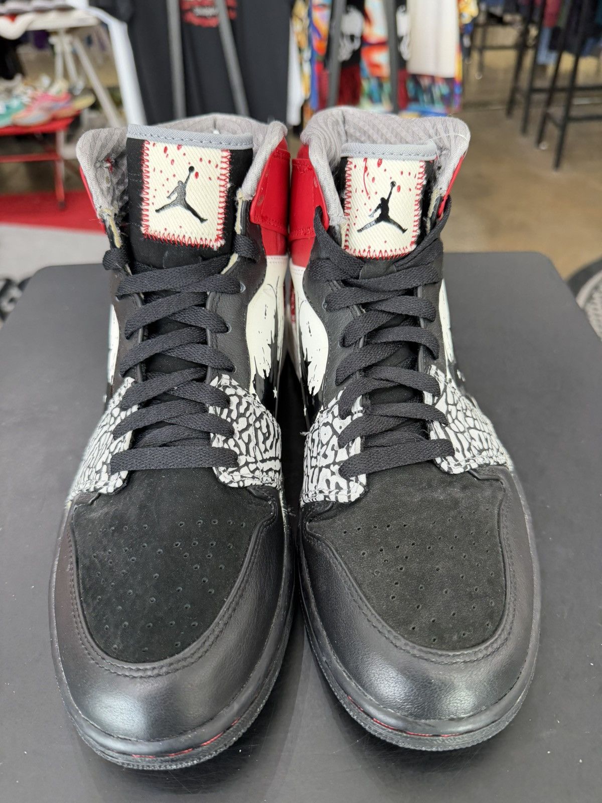 Jordan Brand Jordan 1 Dave White Wings for the Future Size 8.5 (2012) Size US 8.5 / EU 41-42 - 2 Thumbnail