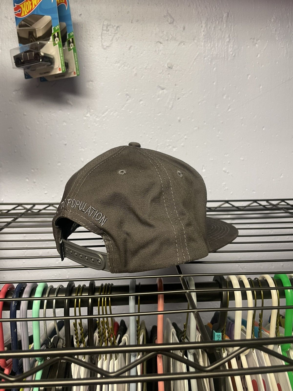 Fuck The Population Fuck The Population FTP SnapBack Hat Grey Infared Size ONE SIZE - 3 Thumbnail