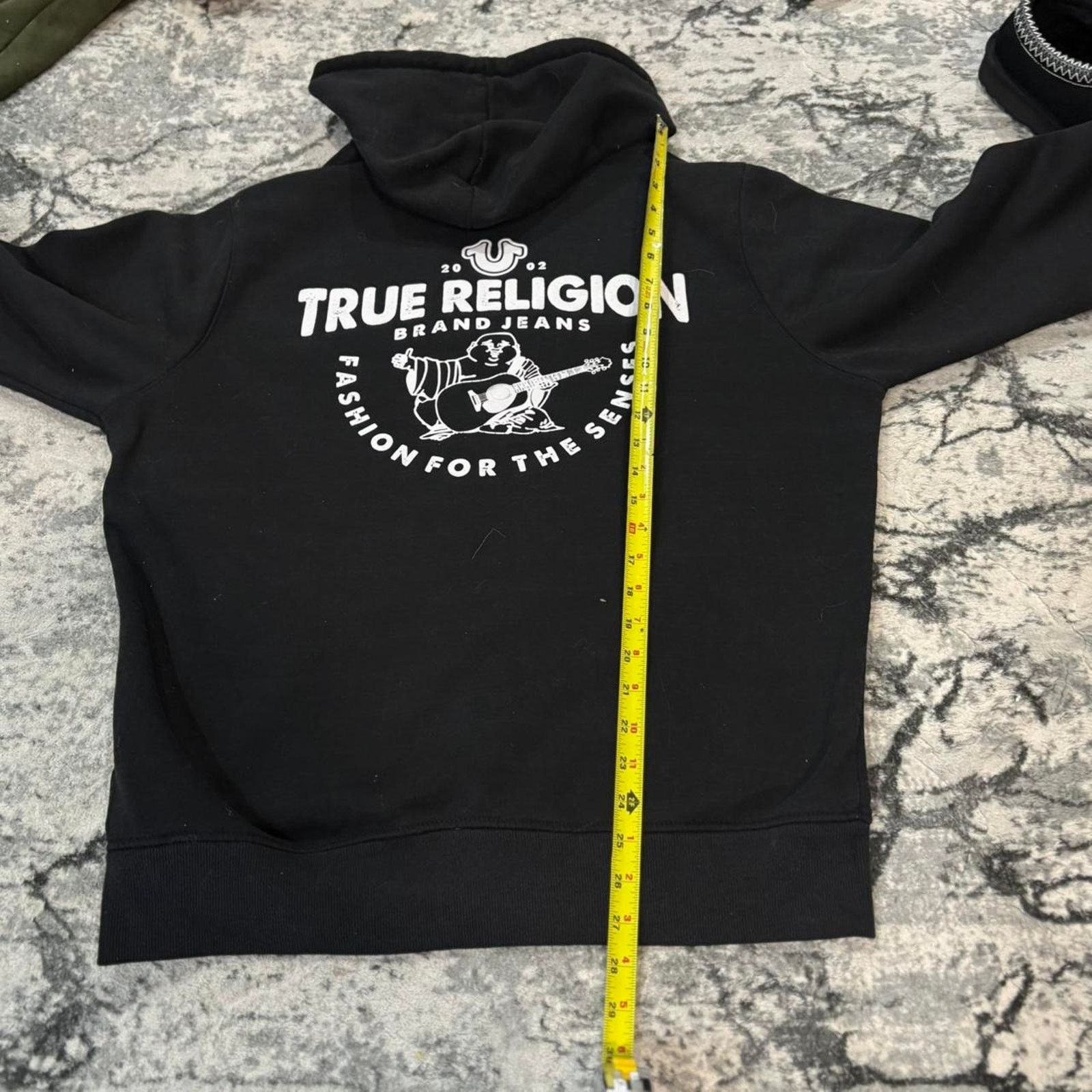 True Religion Y2k true religion puff print logo black hoodie Large Size US L / EU 52-54 / 3 - 4 Thumbnail