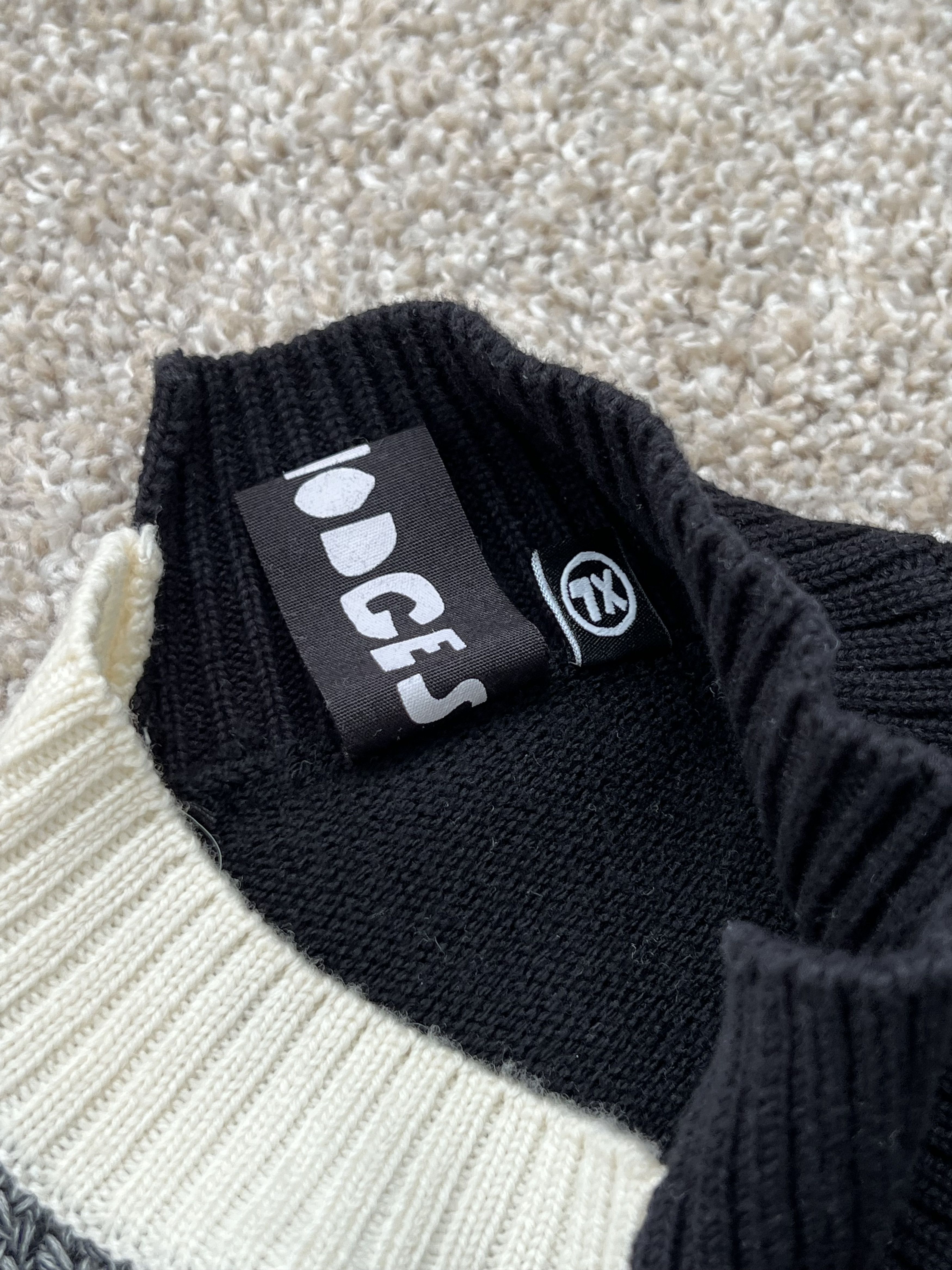Liam Hodges AW17 Structures Knitted Jumper Size US XL / EU 56 / 4 - 3 Thumbnail