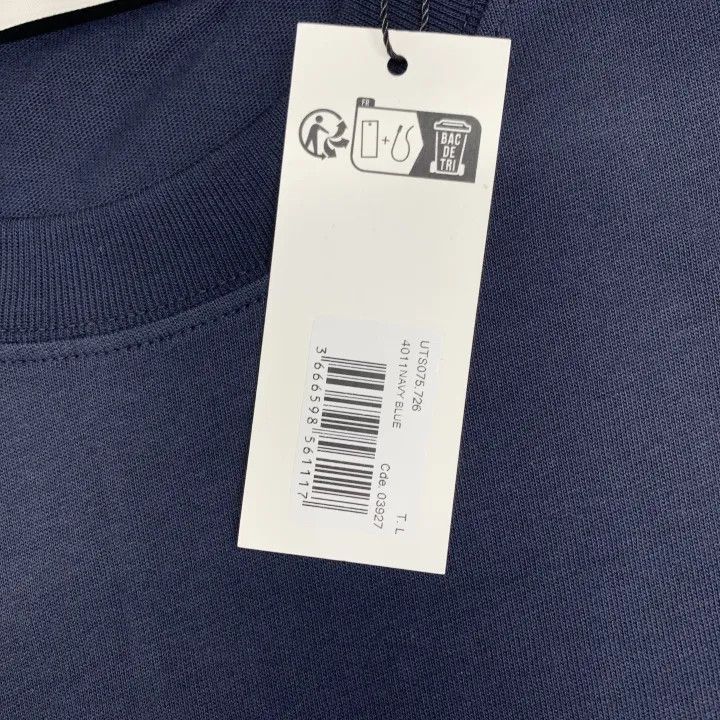 AMI AMI PARIS Logo Print Cotton Short Sleeve Tee -2507 Size US L / EU 52-54 / 3 - 2 Thumbnail