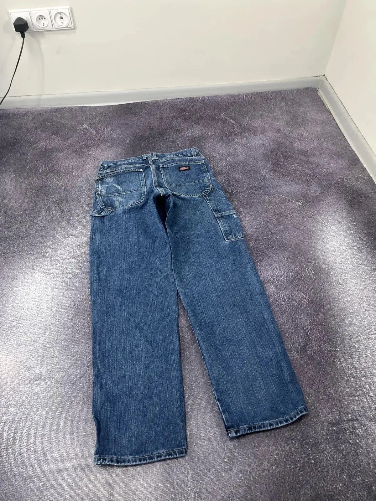 Dickies × Vintage Vintage Dickies USA Faded Blue Work Hype Denim Jeans Size US 32 / EU 48 - 3 Thumbnail