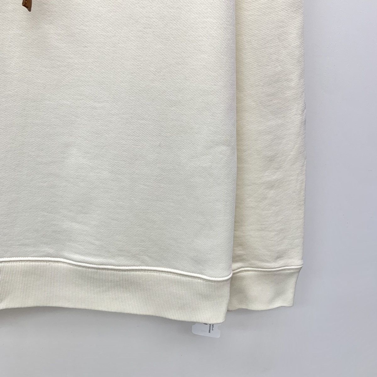 Loewe Loewe Beige Logo Leather Patch Hooded Sweatshirt K26WX Size US S / EU 44-46 / 1 - 4 Thumbnail