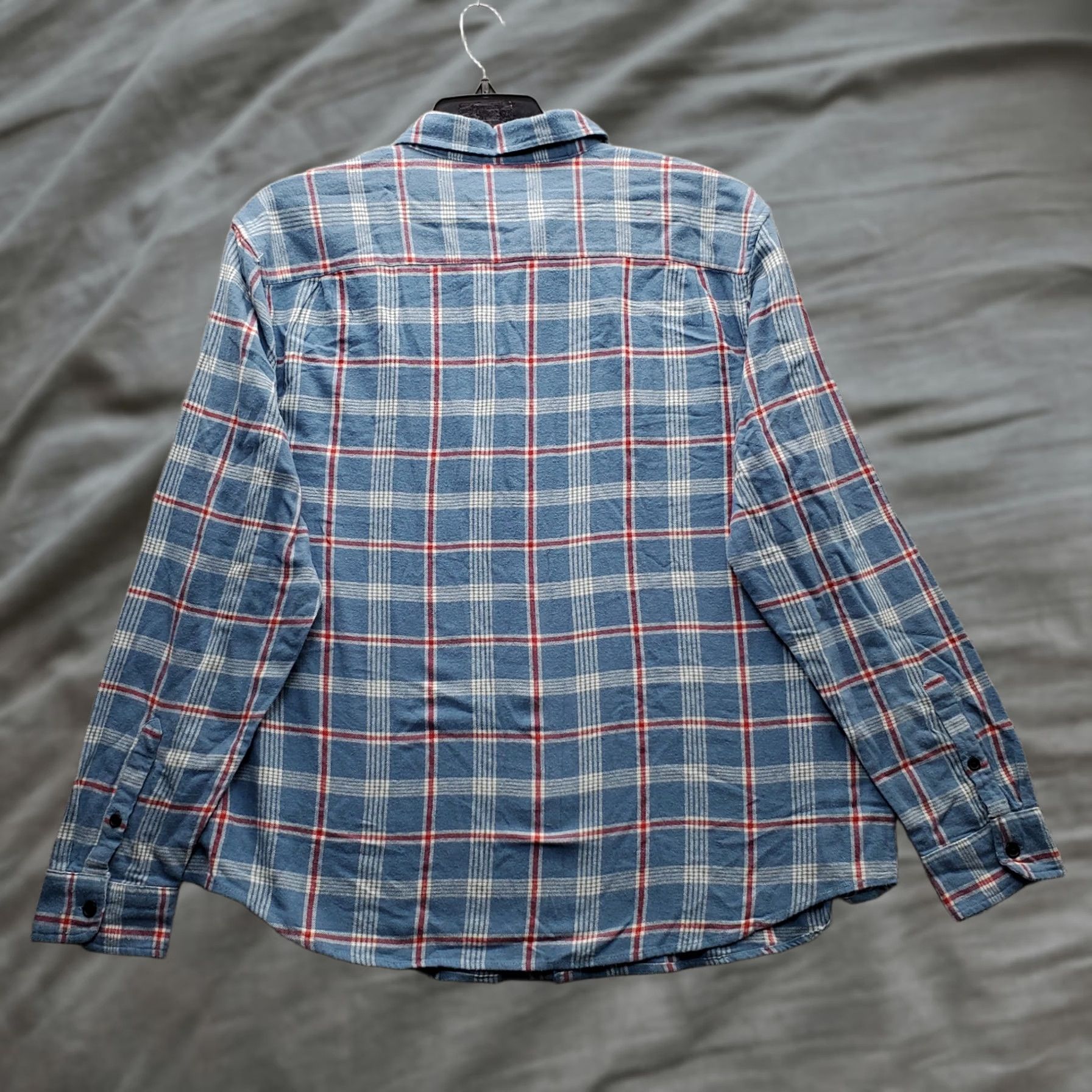 Lucky Brand Lucky Brand Flannel Shirt Mens XXL Multi Plaid Classic Fit Collared Button Up Size US XXL / EU 58 / 5 - 1 Thumbnail