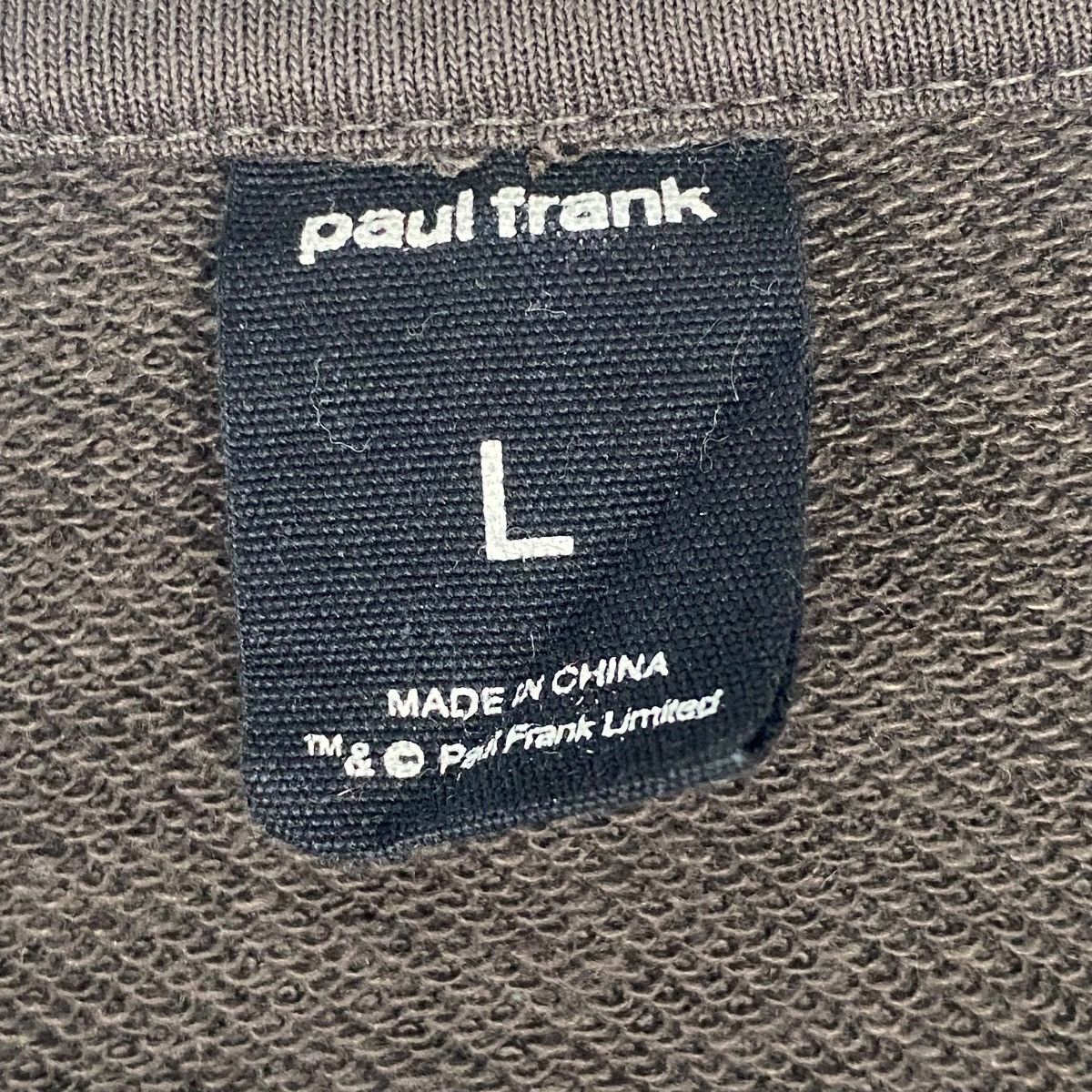 Other Vintage Paul Frank Sweatshirt Crewneck Brown Size US L / EU 52-54 / 3 - 6 Thumbnail