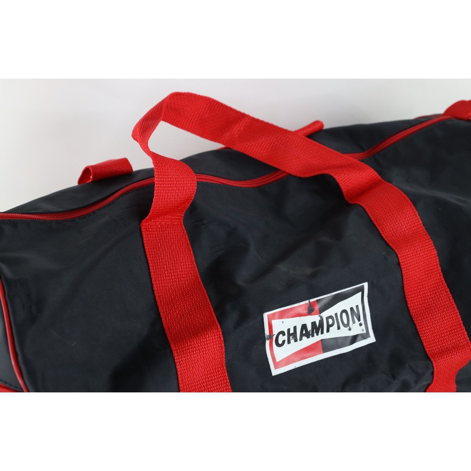Vintage Vintage 80s 90s Champion Spark Plugs Distressed Duffel Bag Size ONE SIZE - 3 Thumbnail