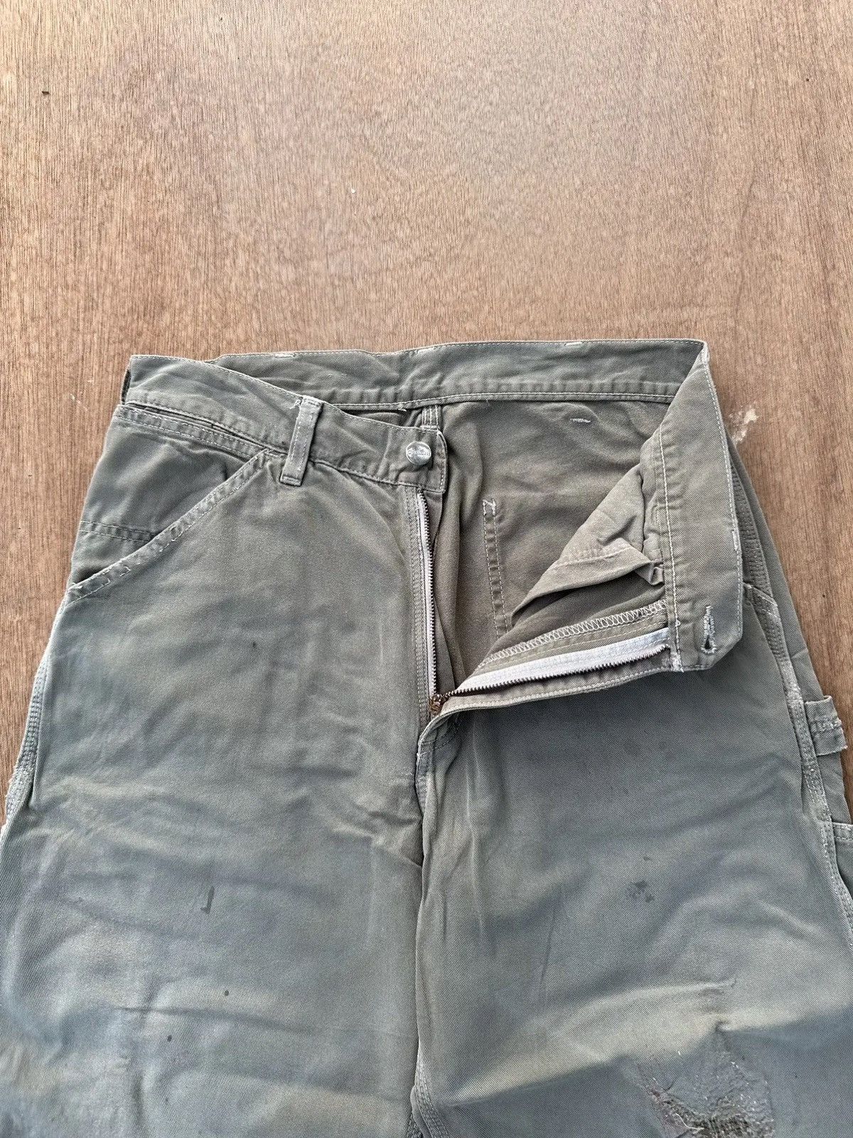 Carhartt RUSTY VINTAGE CARHARTT WORK WEAR FADED BAGGY CARPENTER PANTS Size US 29 - 10 Thumbnail