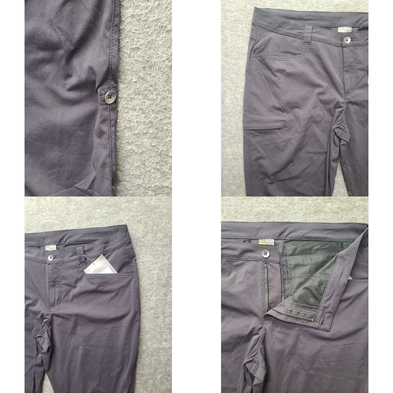 Eddie Bauer Eddie Bauer Pants Womens 16x32 WR Horizon Relaxed Fit Mid Rise Convertible Cargo Pants Size 38" / US 16 / IT 52 - 8 Thumbnail