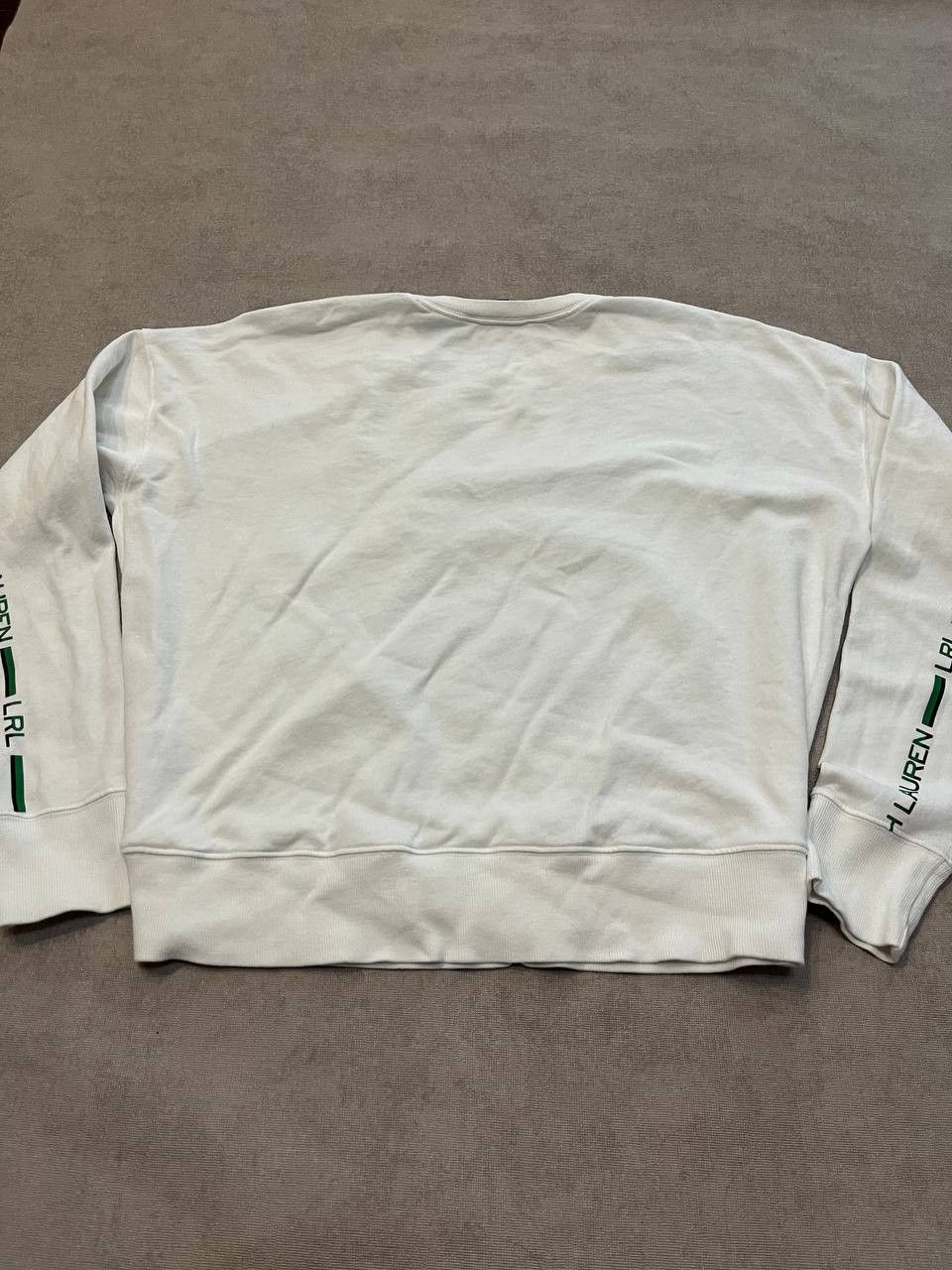 Lauren Ralph Lauren Polo Ralph Lauren Sweatshirt Long Sleeve Logo LRL PRL White Size S / US 4 / IT 40 - 9 Thumbnail