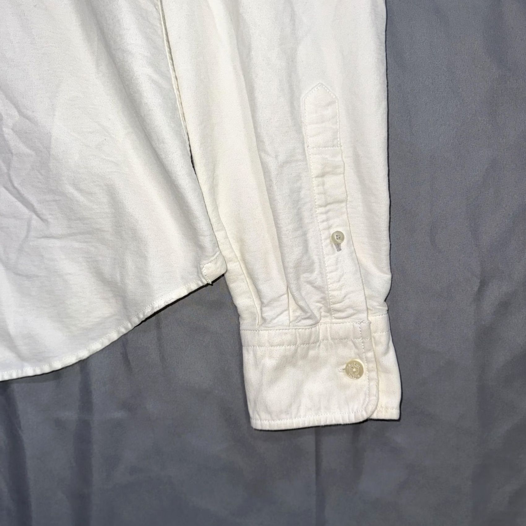 Vintage Ruehl No.925 Shirt Mens M White Oxford Button Down Long Sleeve Casual Button-Up Size US M / EU 48-50 / 2 - 6 Thumbnail