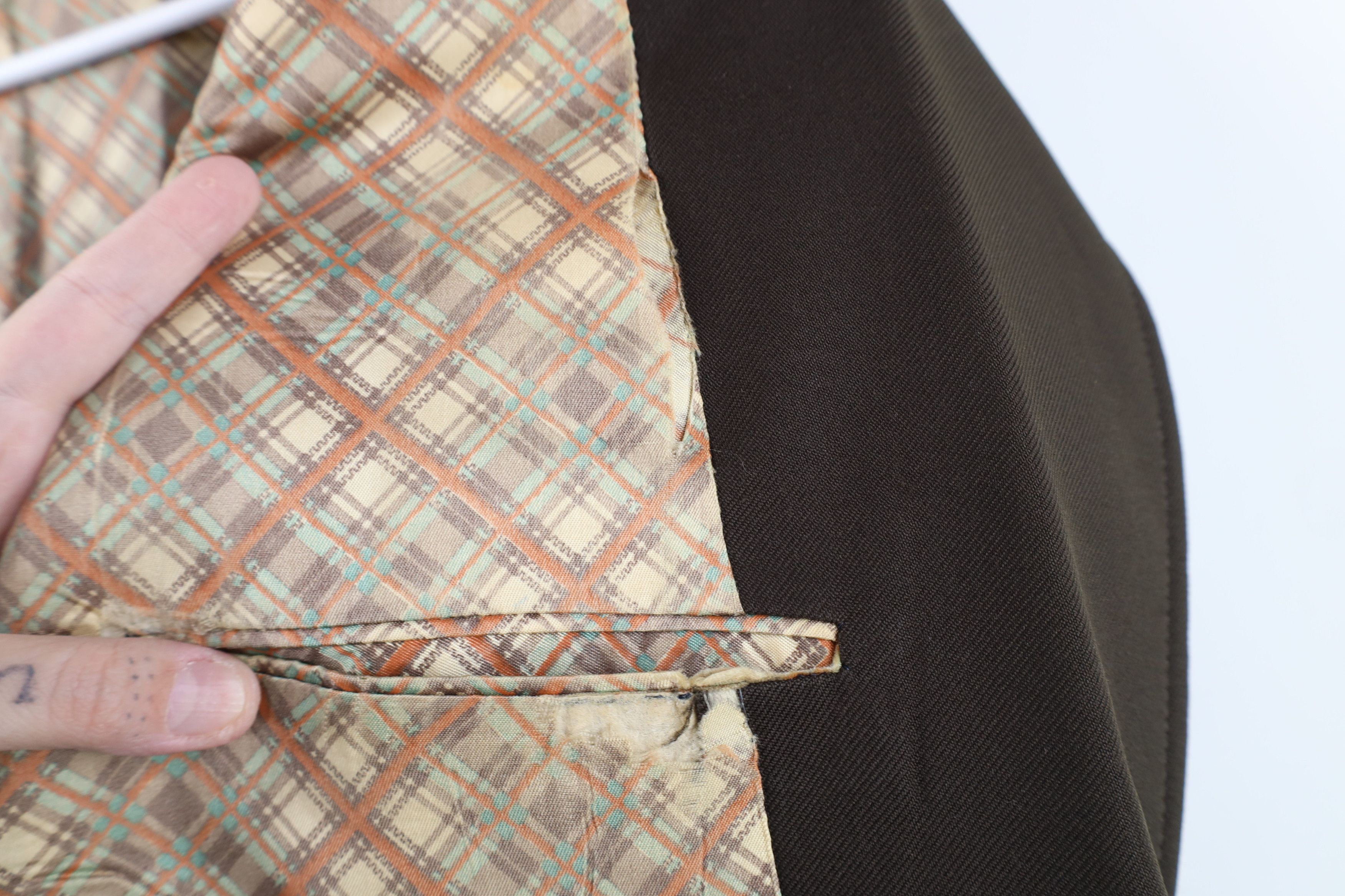 Vintage Vintage 70s Streetwear Suit Coat Blazer Jacket Brown USA Size US XXL / EU 58 / 5 - 14 Thumbnail