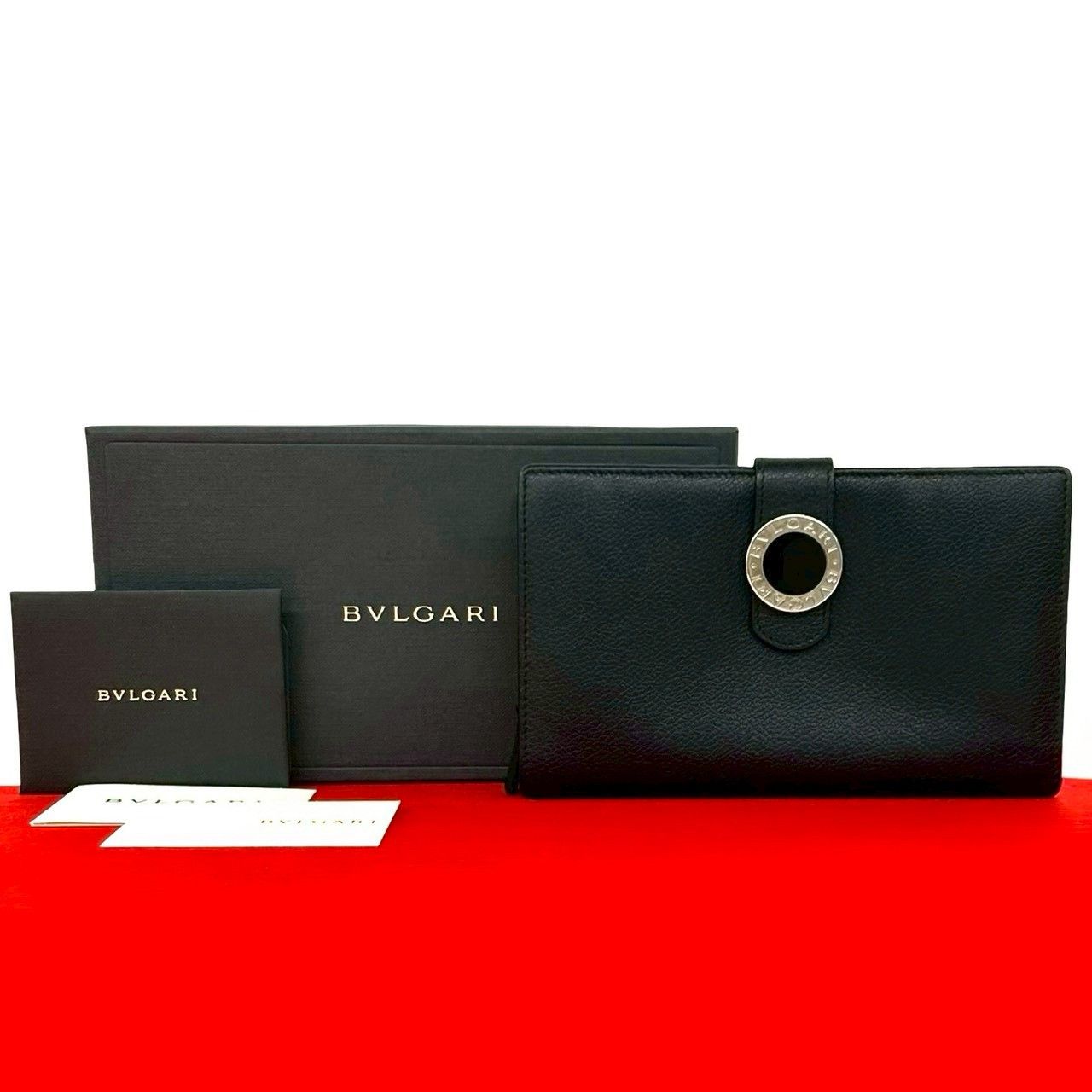 Bvlgari Bvlgari Bvlgari Leather Long Wallet Leather Long Wallet DUTY FREE for USA Size ONE SIZE - 1 Thumbnail