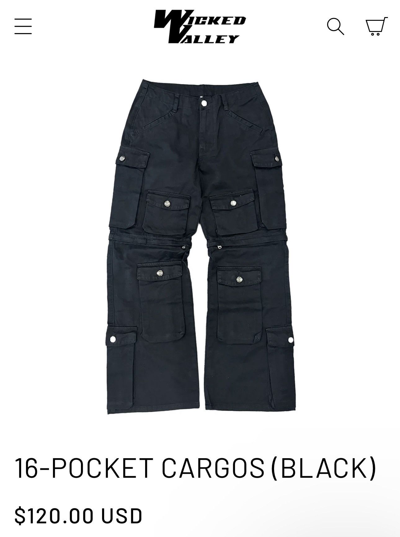 Other Wicked Valley 16-Pocket Cargos Size US 34 / EU 50 - 1 Preview