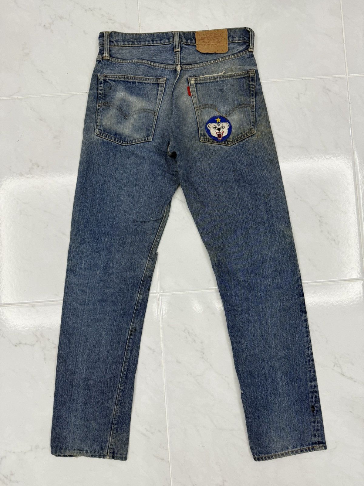 Levi's Vintage 1970s Levi’s Strauss 505 0217 Small “e” Non Selvedge Size US 29 - 14 Thumbnail