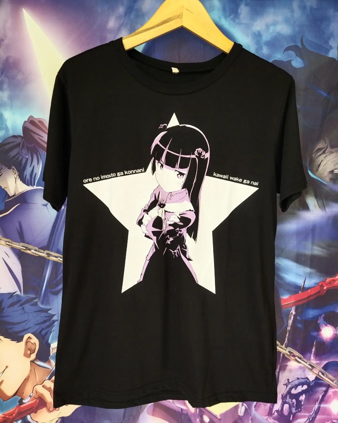 Anime × Japanese Brand Oreimo Ruri Goko Art Anime Tees Sega Size US M / EU 48-50 / 2 - 1 Thumbnail