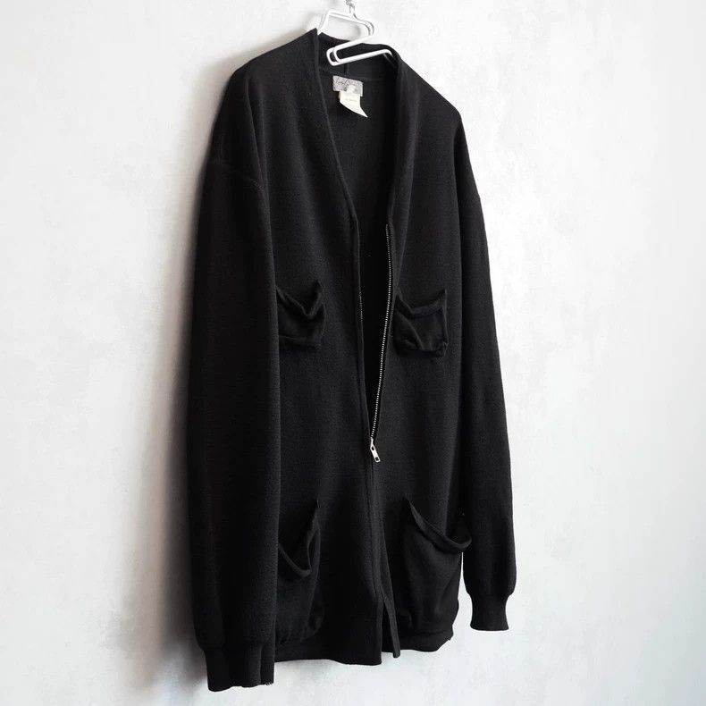 Yohji Yamamoto Yohji Yamamoto 90AW zip-up wool four-pocket cardigan-2505 Size US M / EU 48-50 / 2 - 3 Thumbnail