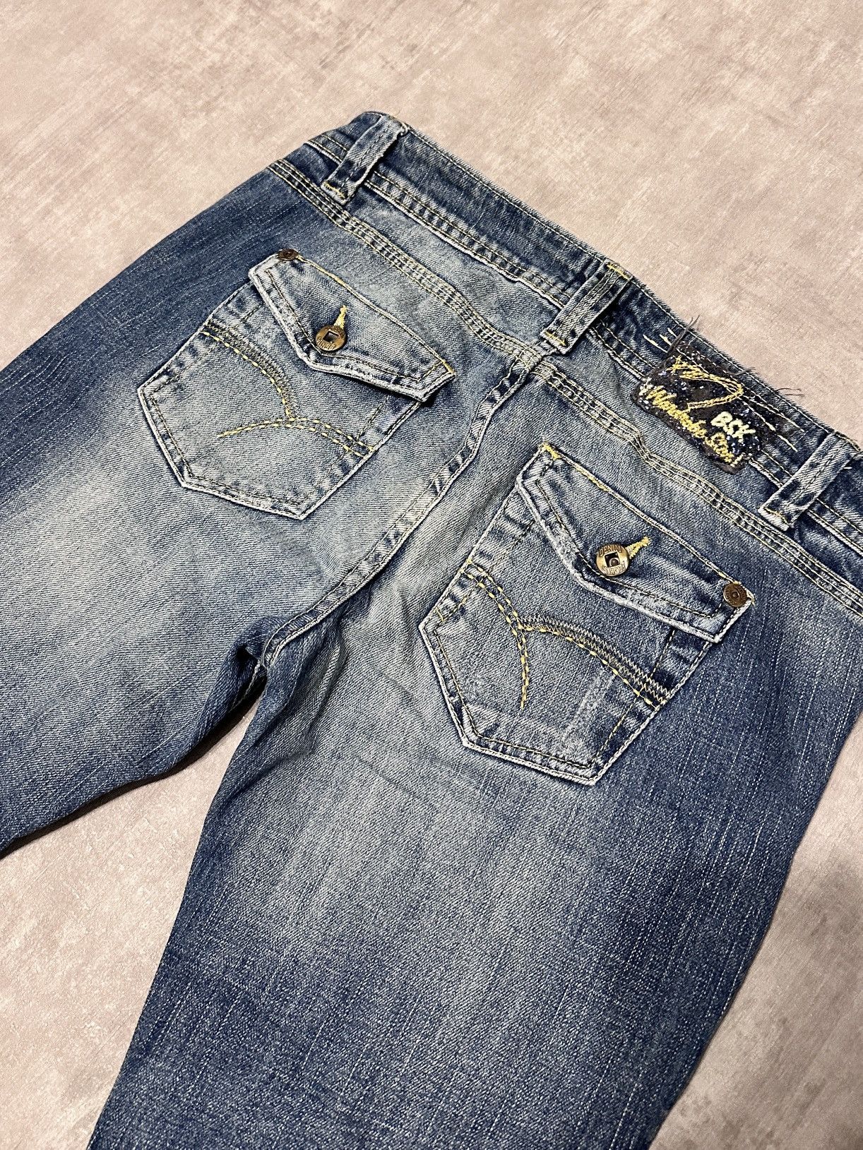 If Six Was Nine Y2K Opium LGB IfSixWasNine style Denim Jeans Size US 30 / EU 46 - 3 Thumbnail