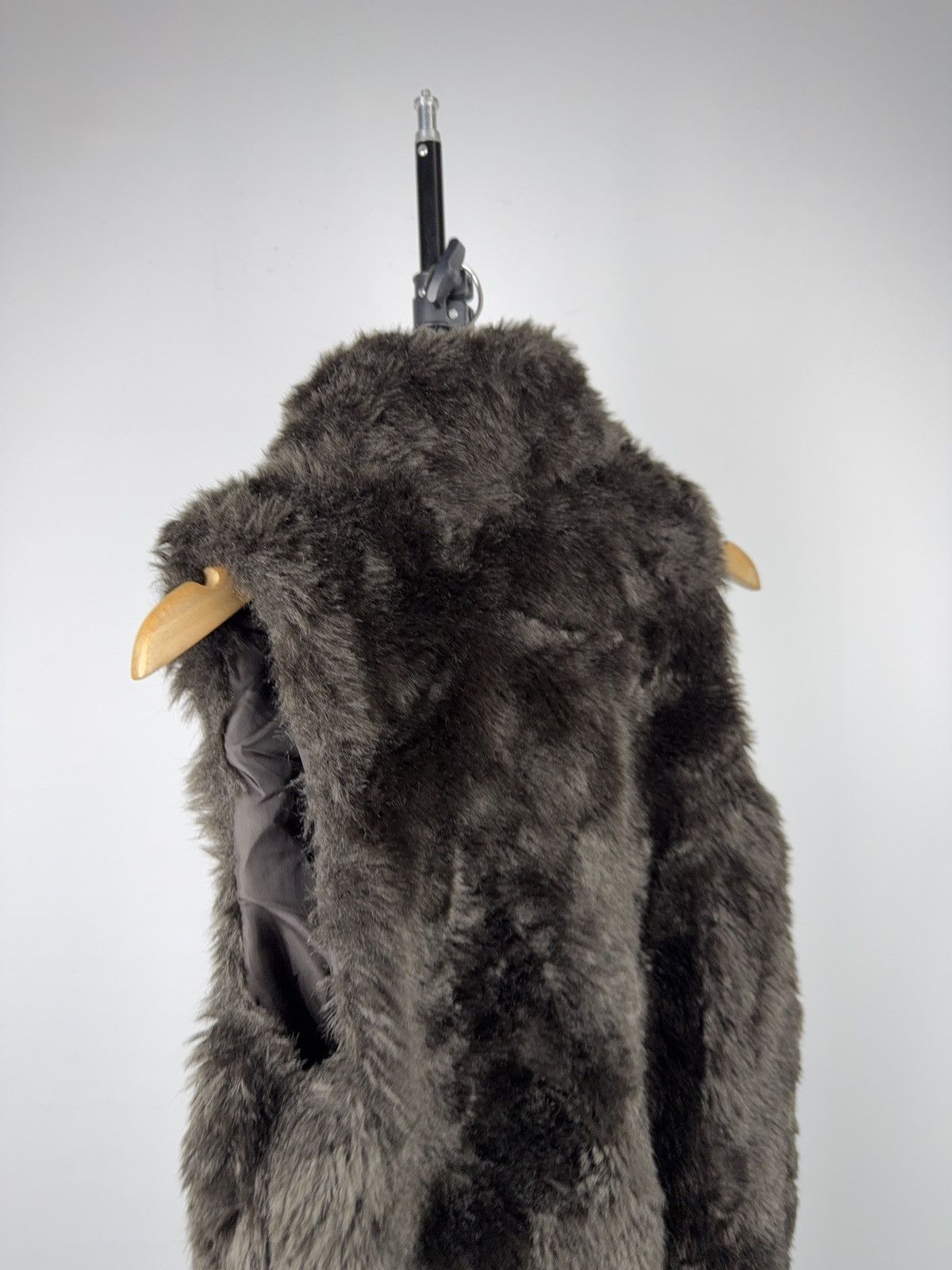 Hysteric Glamour Y2K Vintage 00s Japanese Faux fur vest Opium Avant-garde Size S / US 4 / IT 40 - 10 Thumbnail