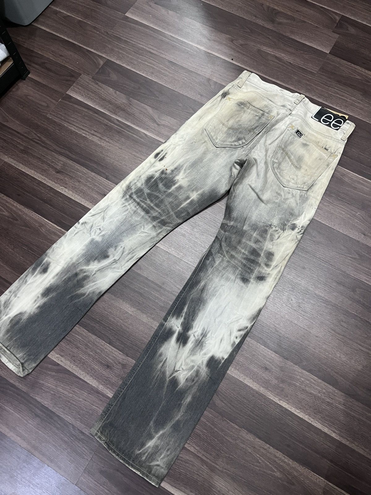 Lee RARE ❗️ Lee Vintage Acid Wash Jean LGB Inspired💥 Size US 29 - 8 Thumbnail